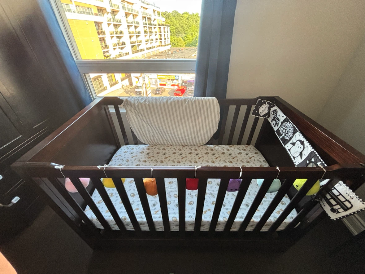 Wooden Baby Crib