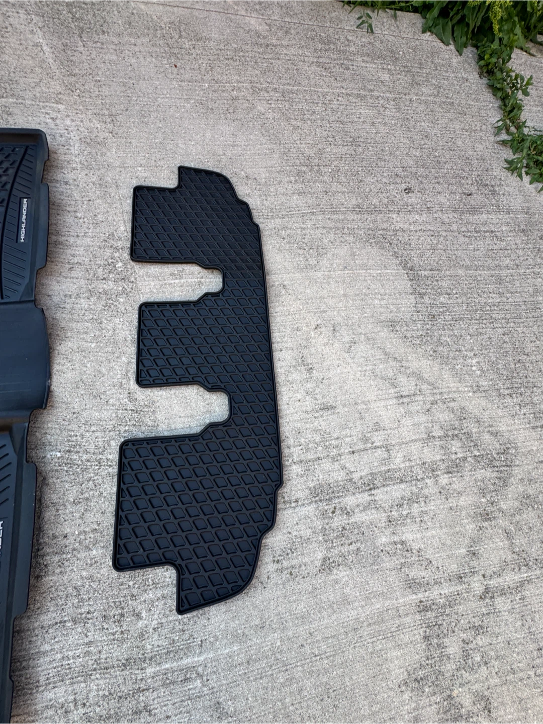 2026 Toyota Highlander All-Weather Floor Mats Set - photo 5