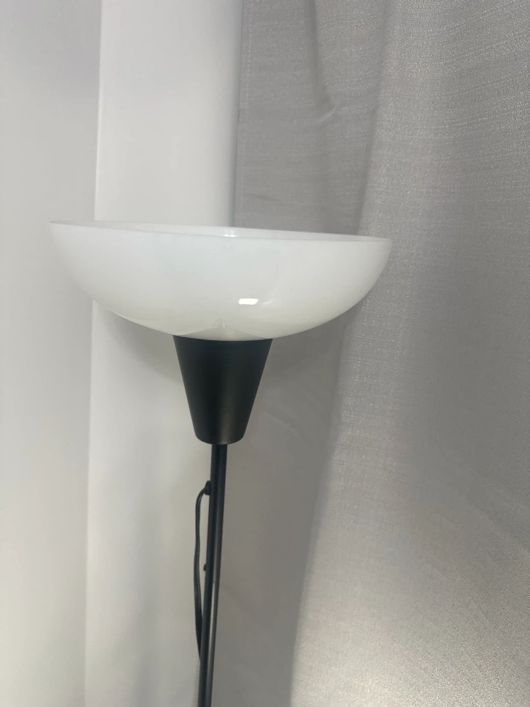 Black Floor Lamp with Adjustable Reading Light - photo 3