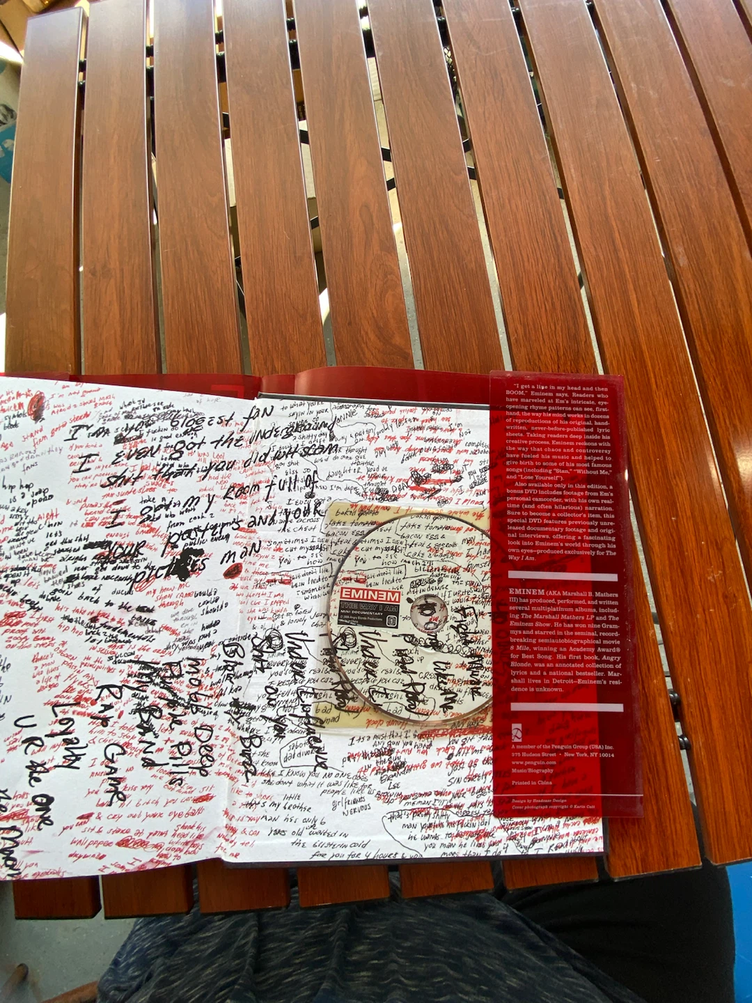 Eminem The Way I Am Book - photo 2