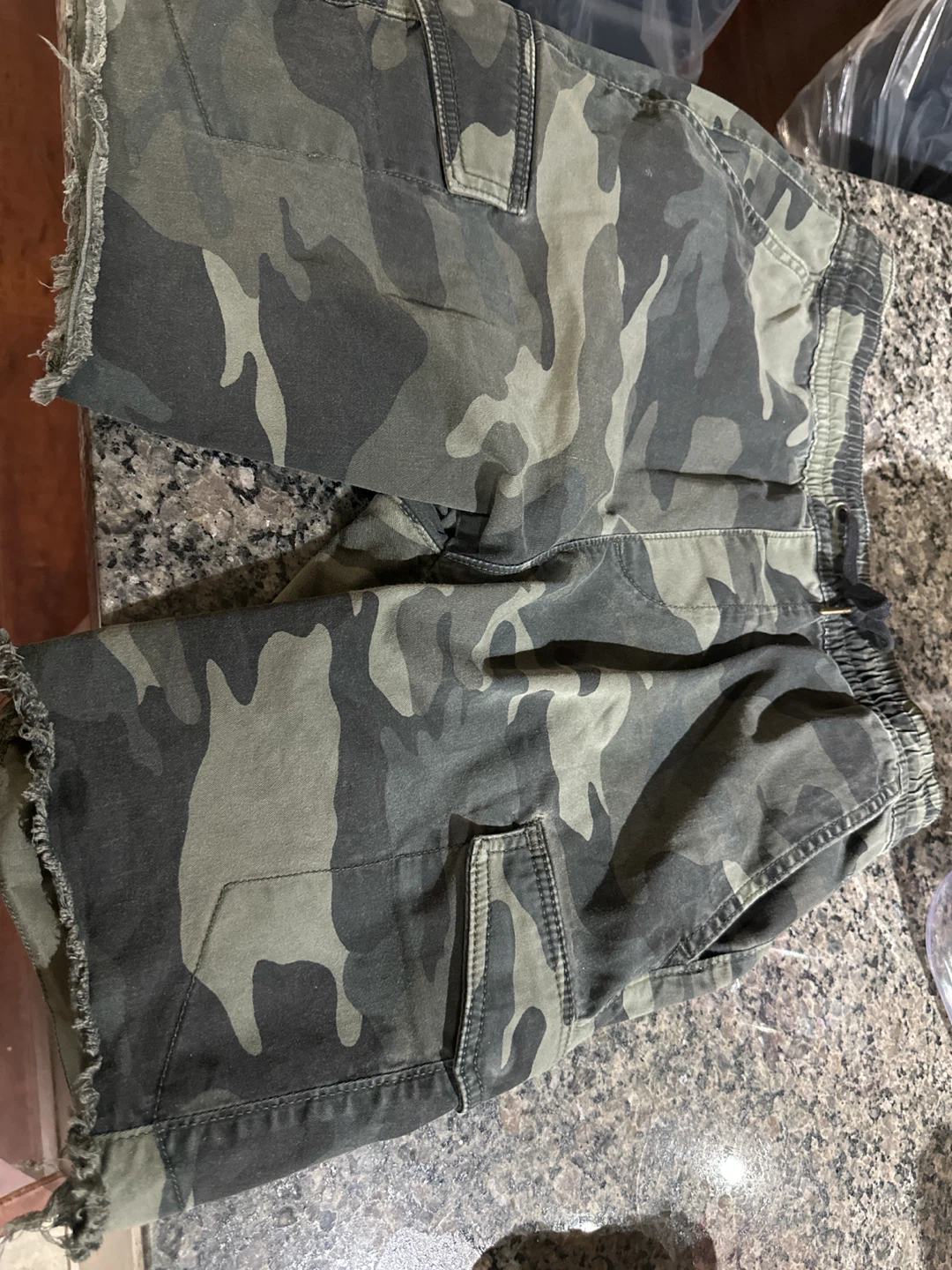Camouflage Cargo Shorts