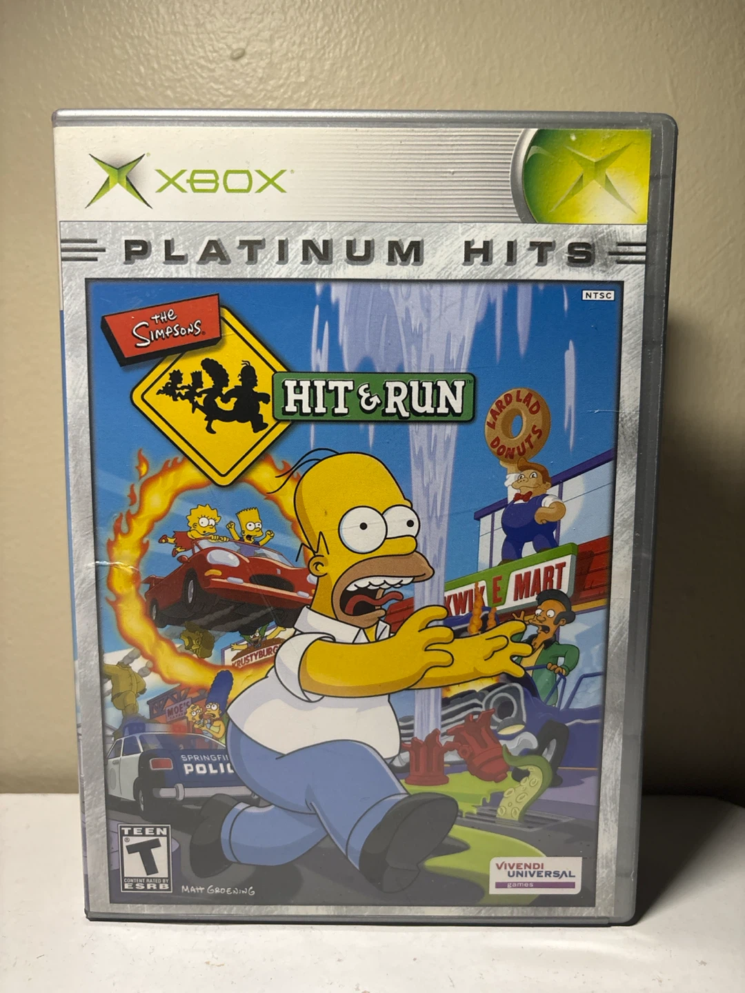 The Simpsons Hit & Run Xbox Platinum Hits