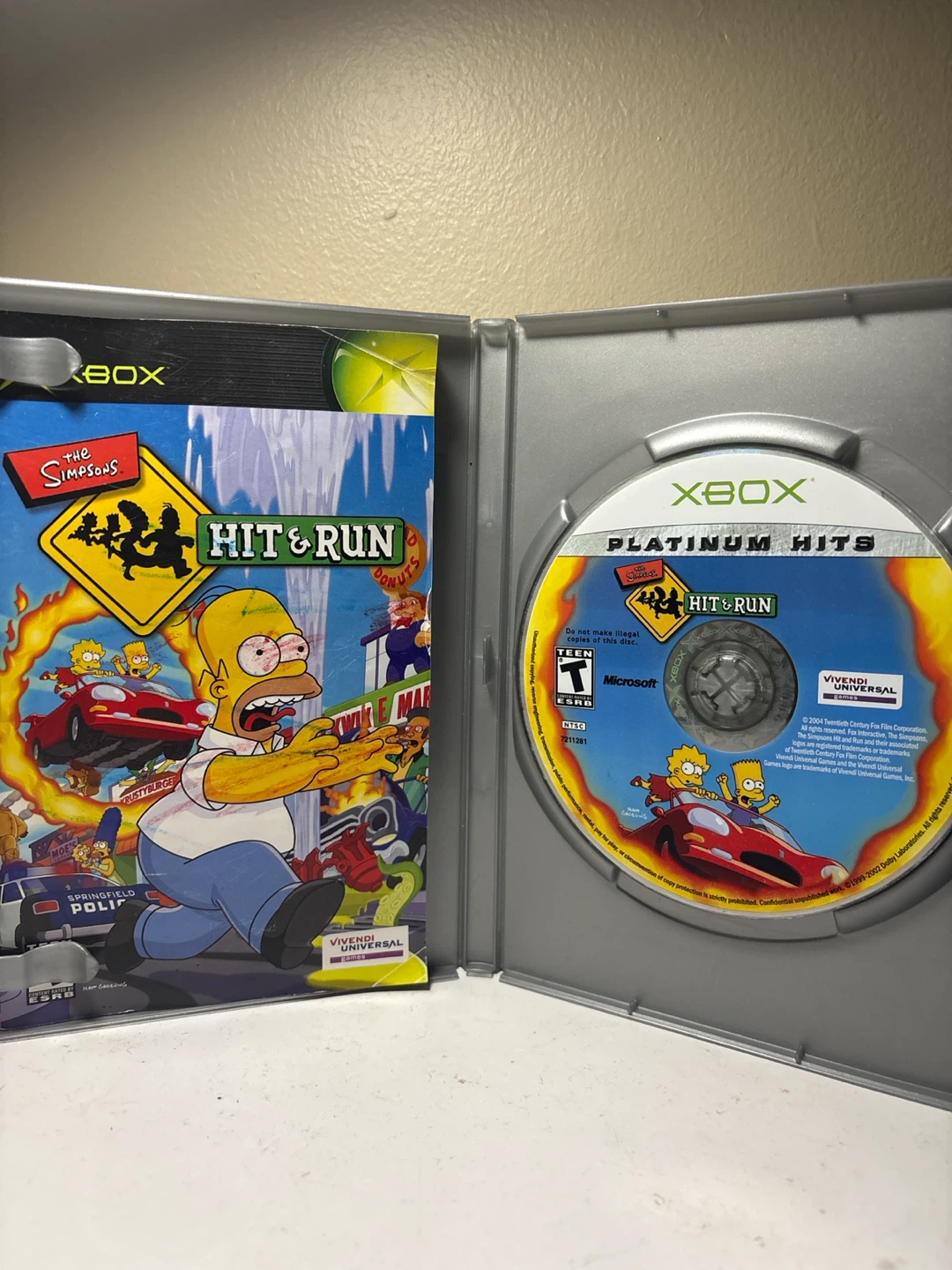 The Simpsons Hit & Run Xbox Platinum Hits - photo 3