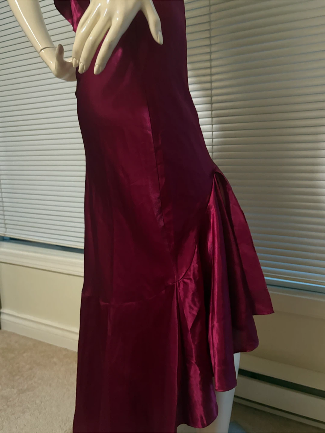 La Vie En Rose Satin Dress - photo 4