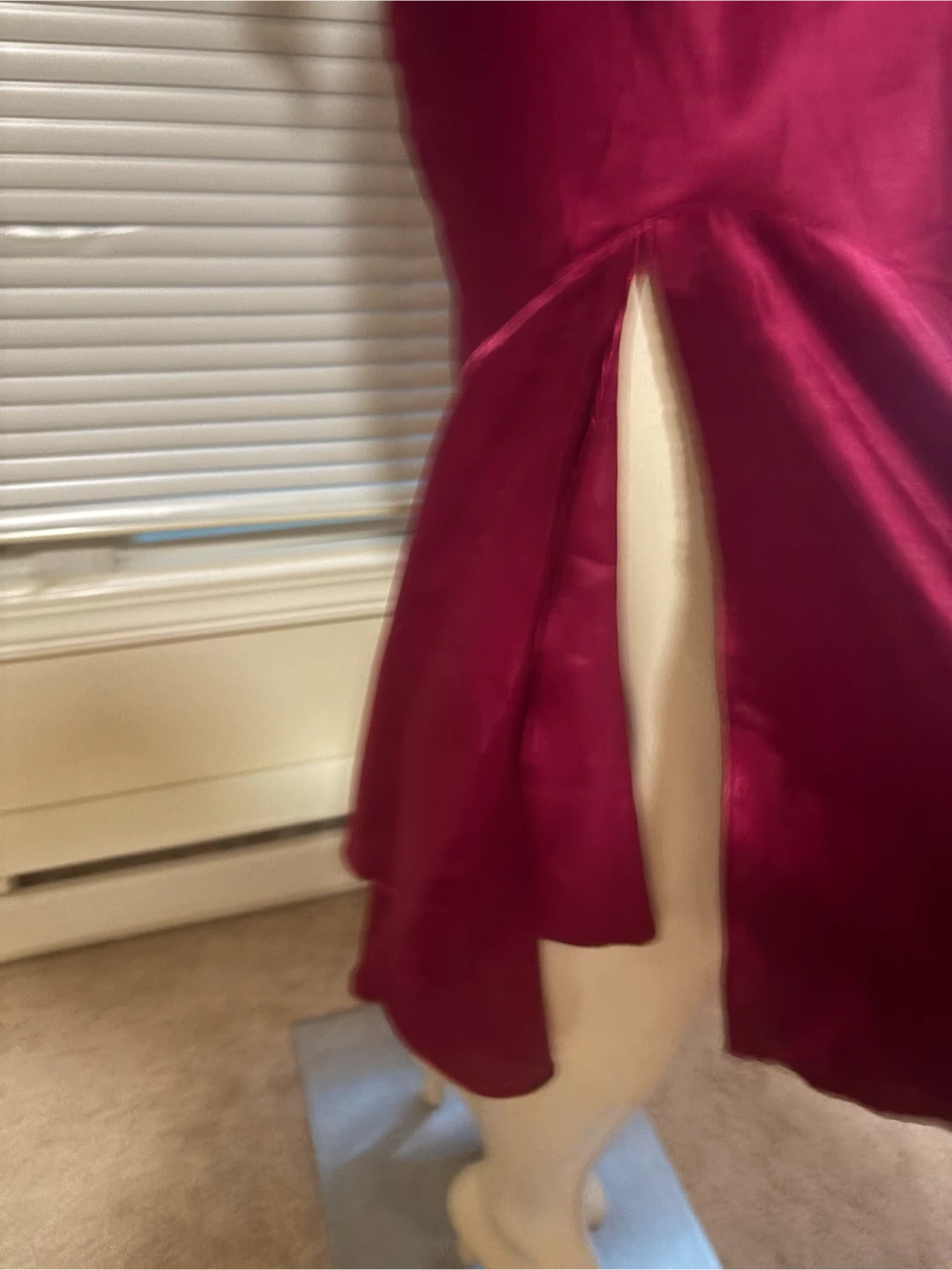 La Vie En Rose Satin Dress - photo 5