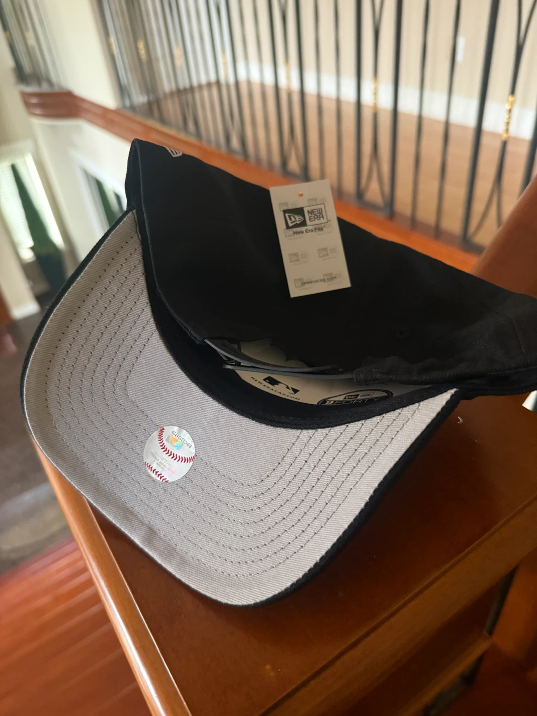 New LA Dodgers Black with white rose logo Adjustable Cap - photo 4