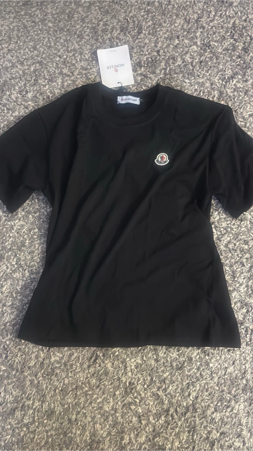 Moncler Black T-Shirt Size S - photo 2