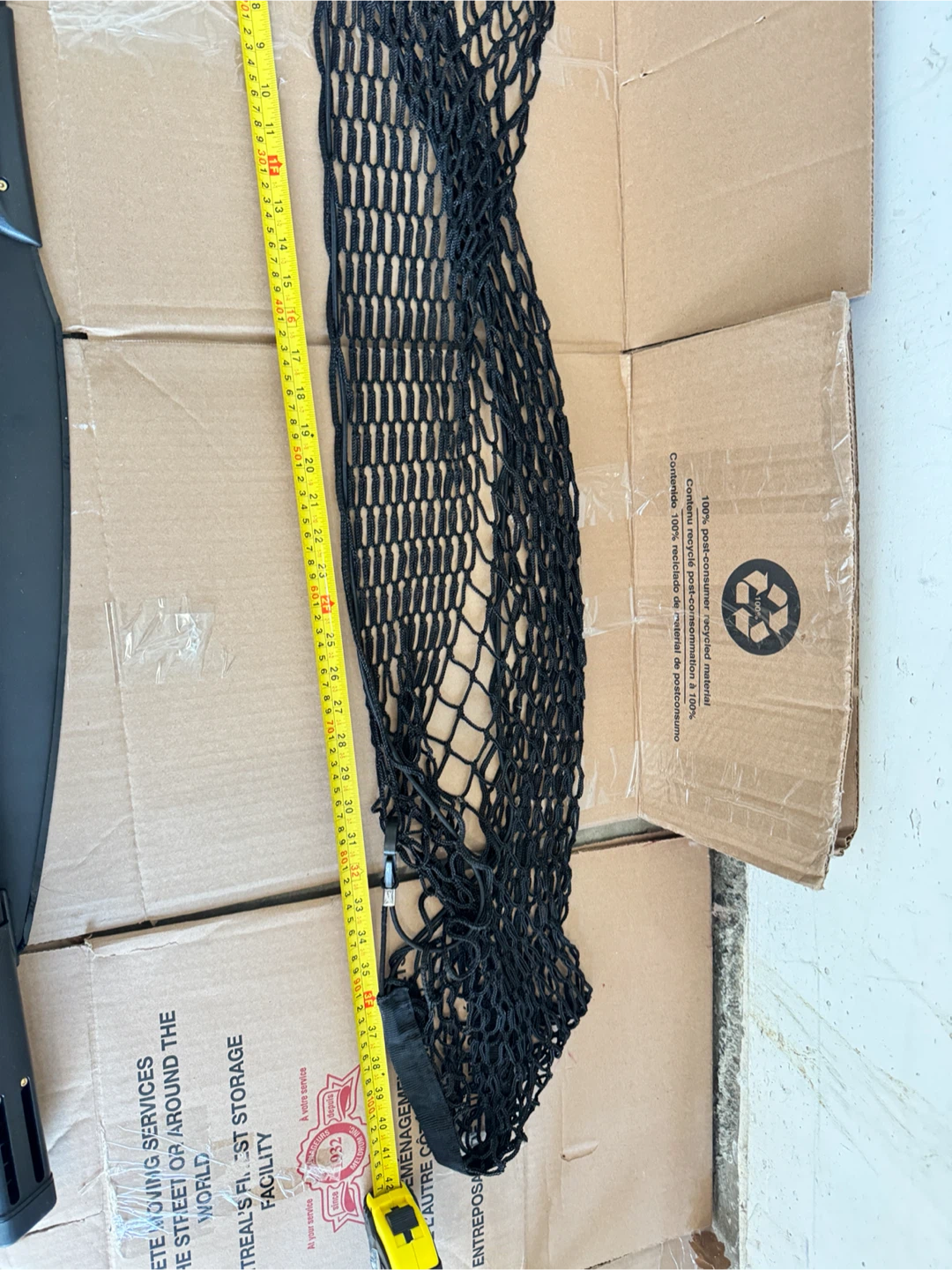 Black Cargo Net for Trunk/Vehicle - photo 2