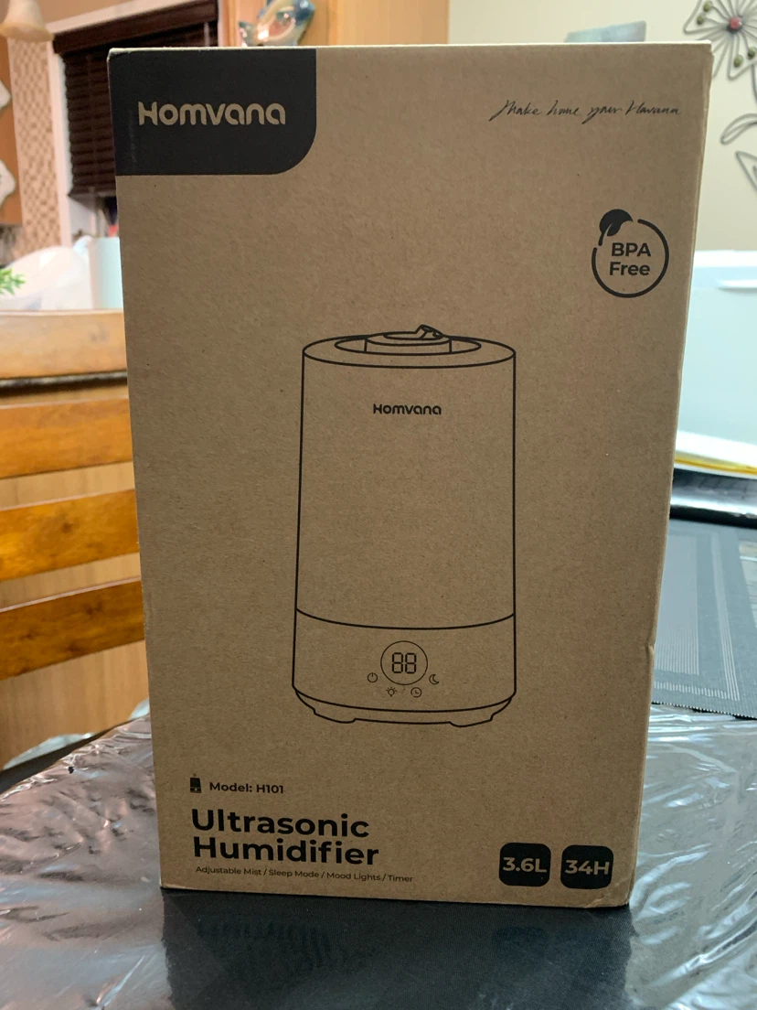 Homvana H101 Ultrasonic Humidifier
