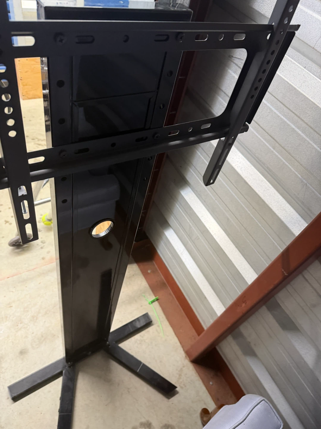 Black  free standing TV Stand