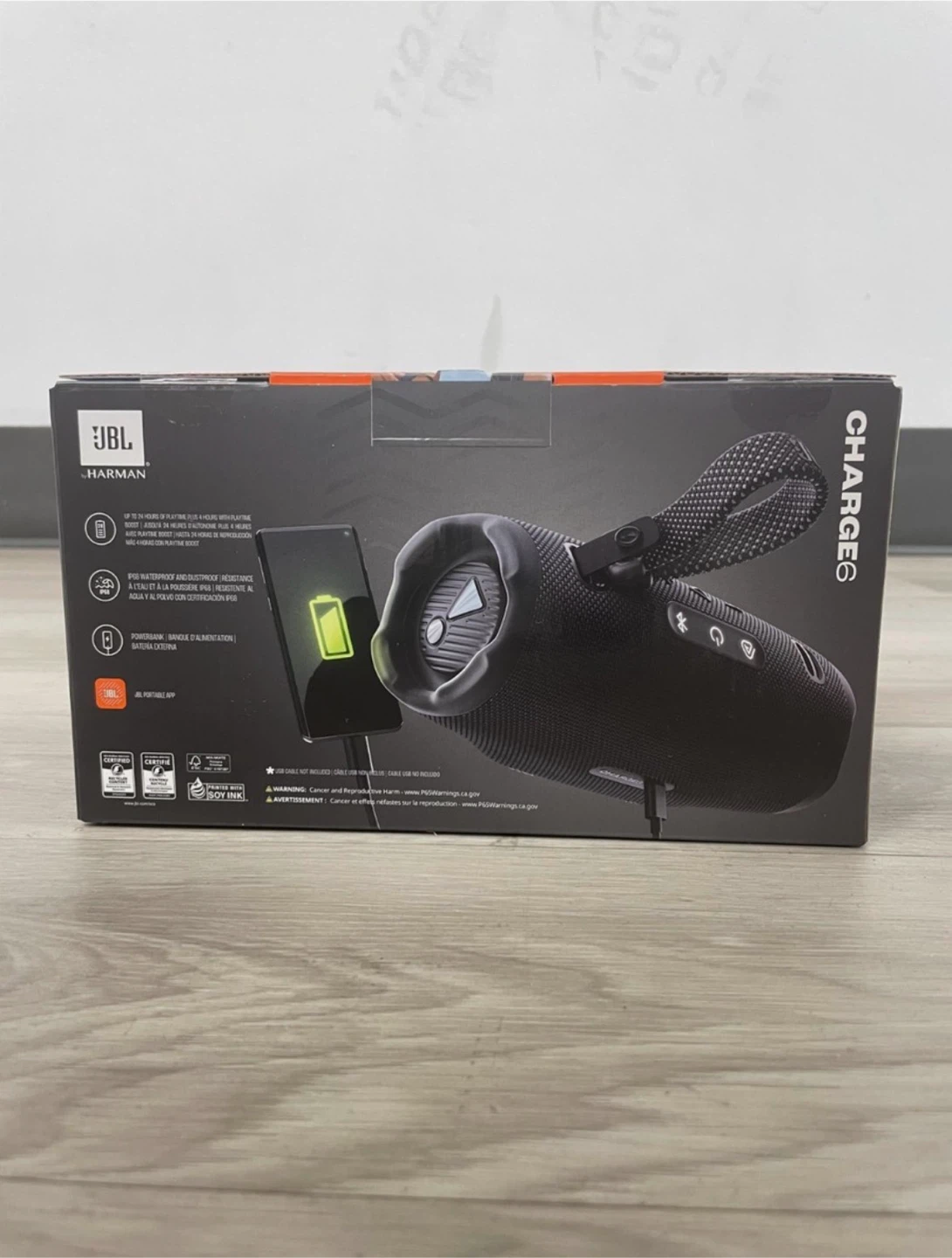 JBL Charge 6 Portable Bluetooth Speaker - photo 4