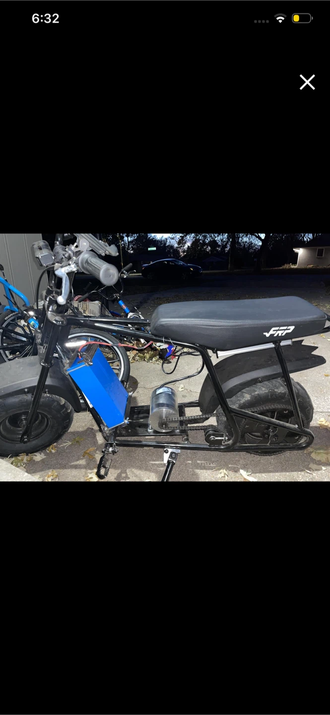 FRP Electric Mini Bike