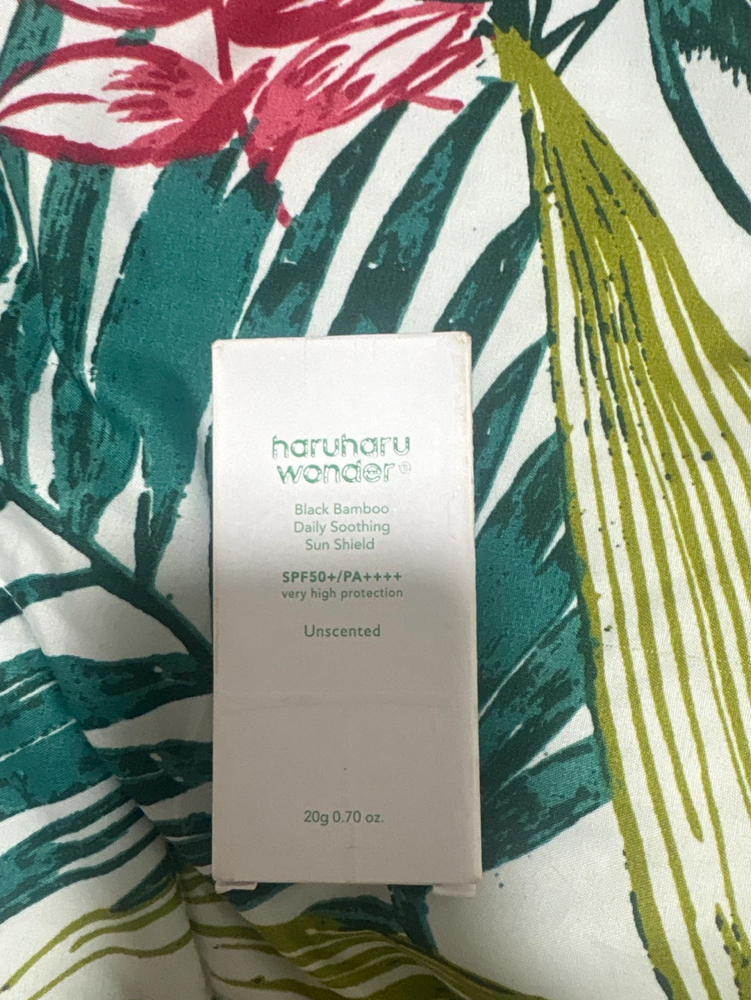 HaruHaru Wonder Black Bamboo Sun Shield SPF50+