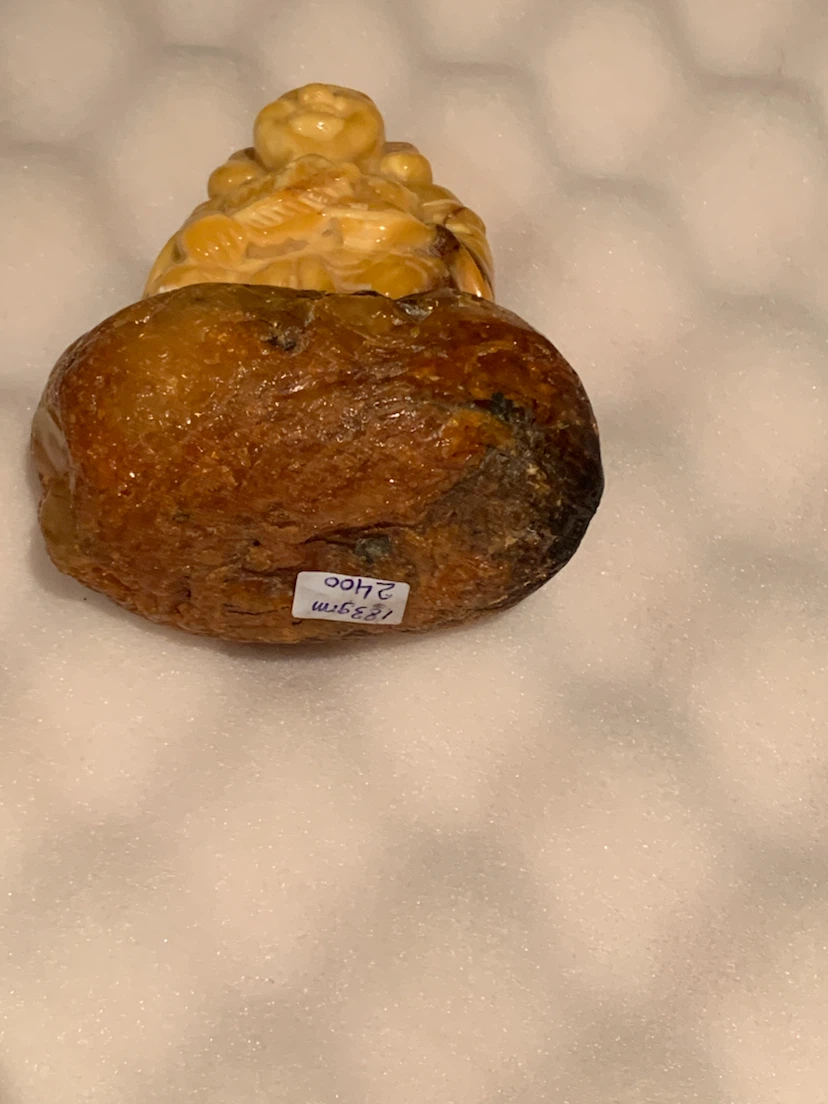 Carved Buddha Figurine on Stone Base - photo 3