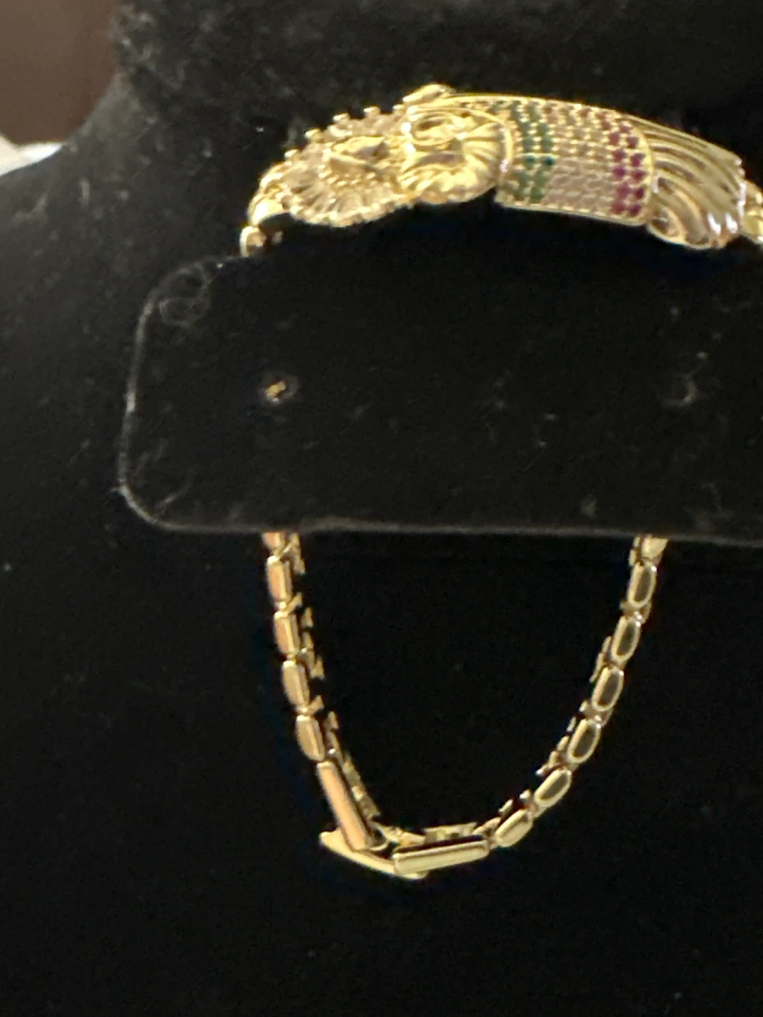 14k Gold laminated Religious San Benito Pendant with Chain