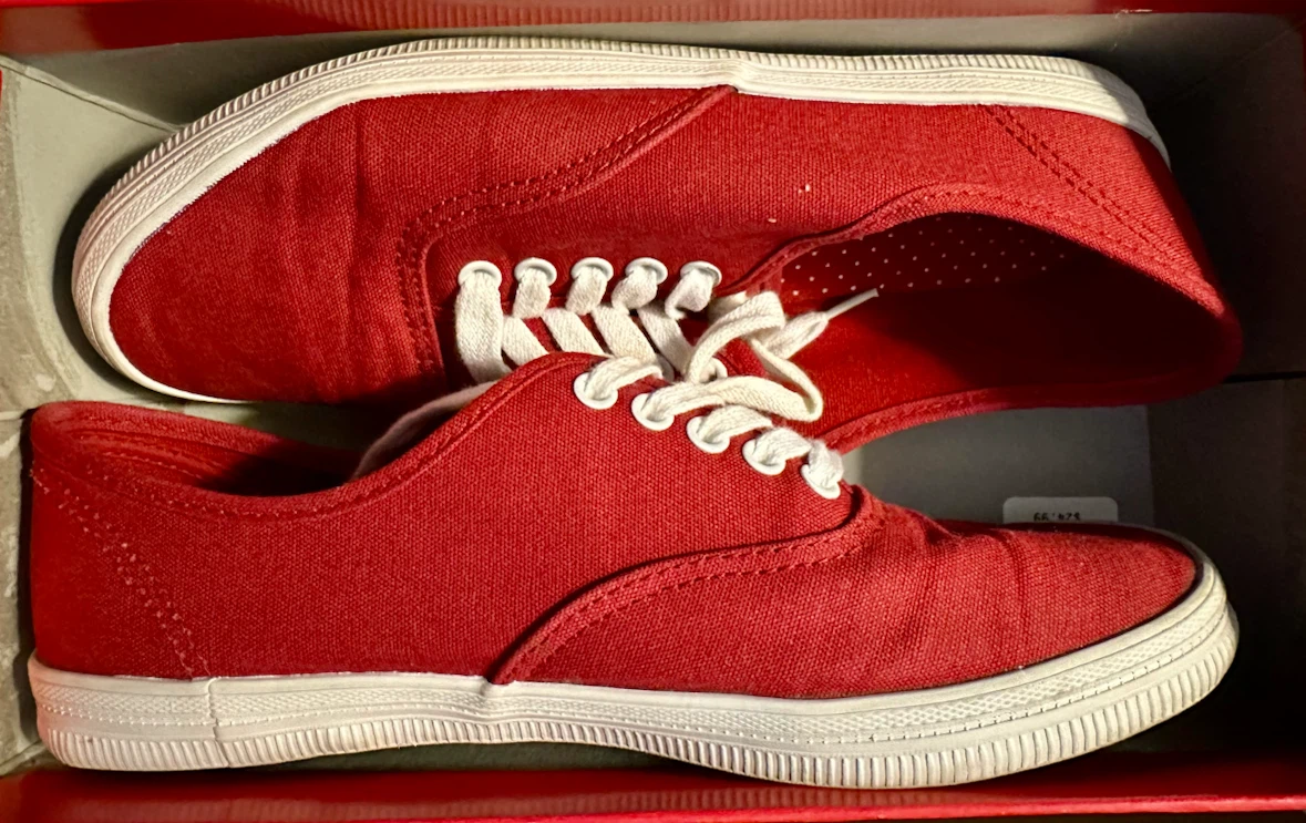 American Eagle Red Classic Canvas Sneakers - photo 2