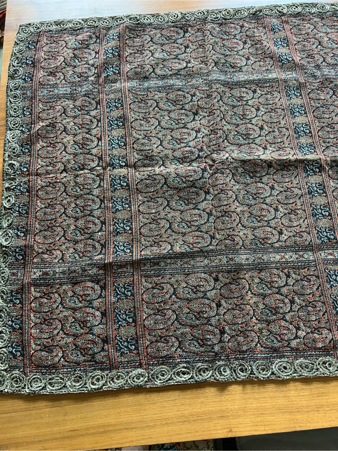 Paisley Patterned table cloth