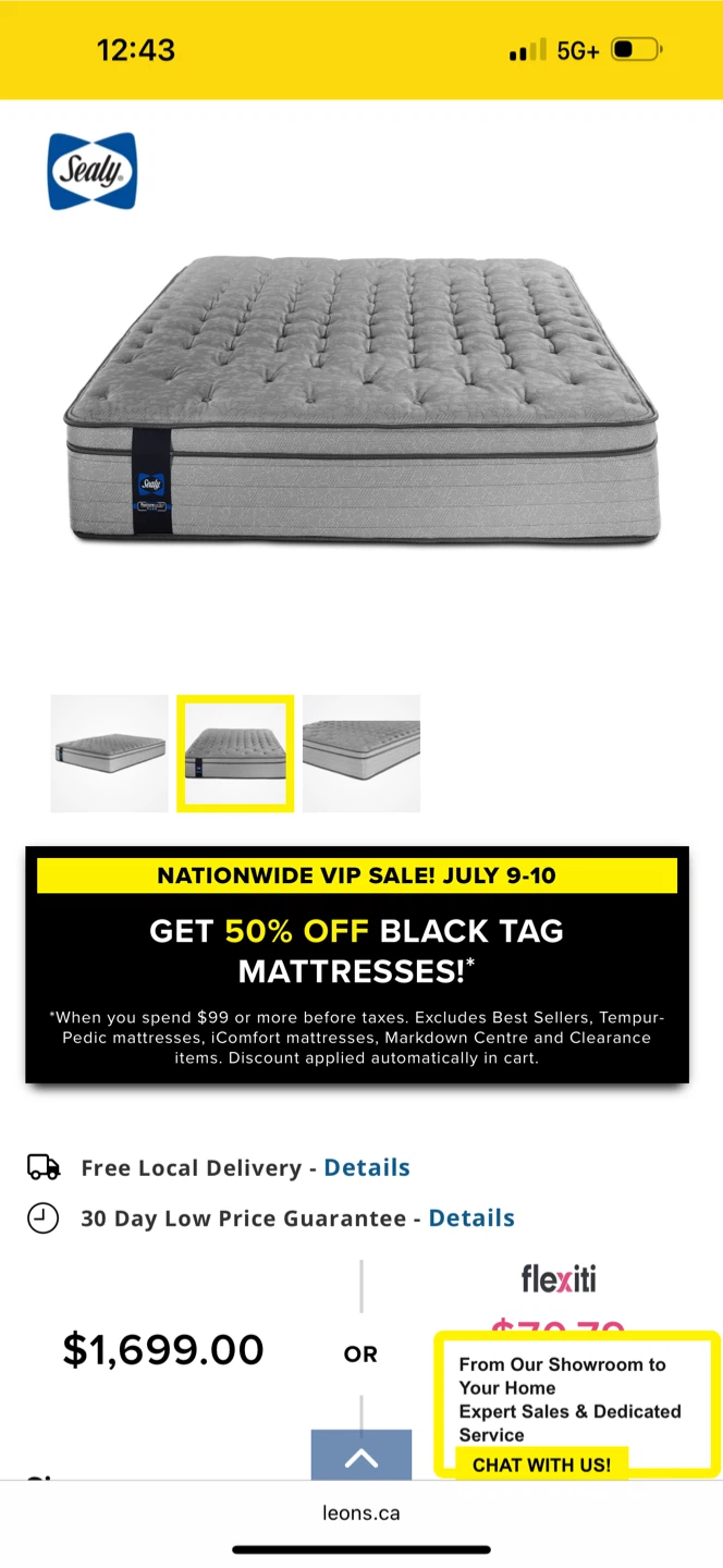 Sealy Posturepedic Queen Hybrid Mattress - photo 3