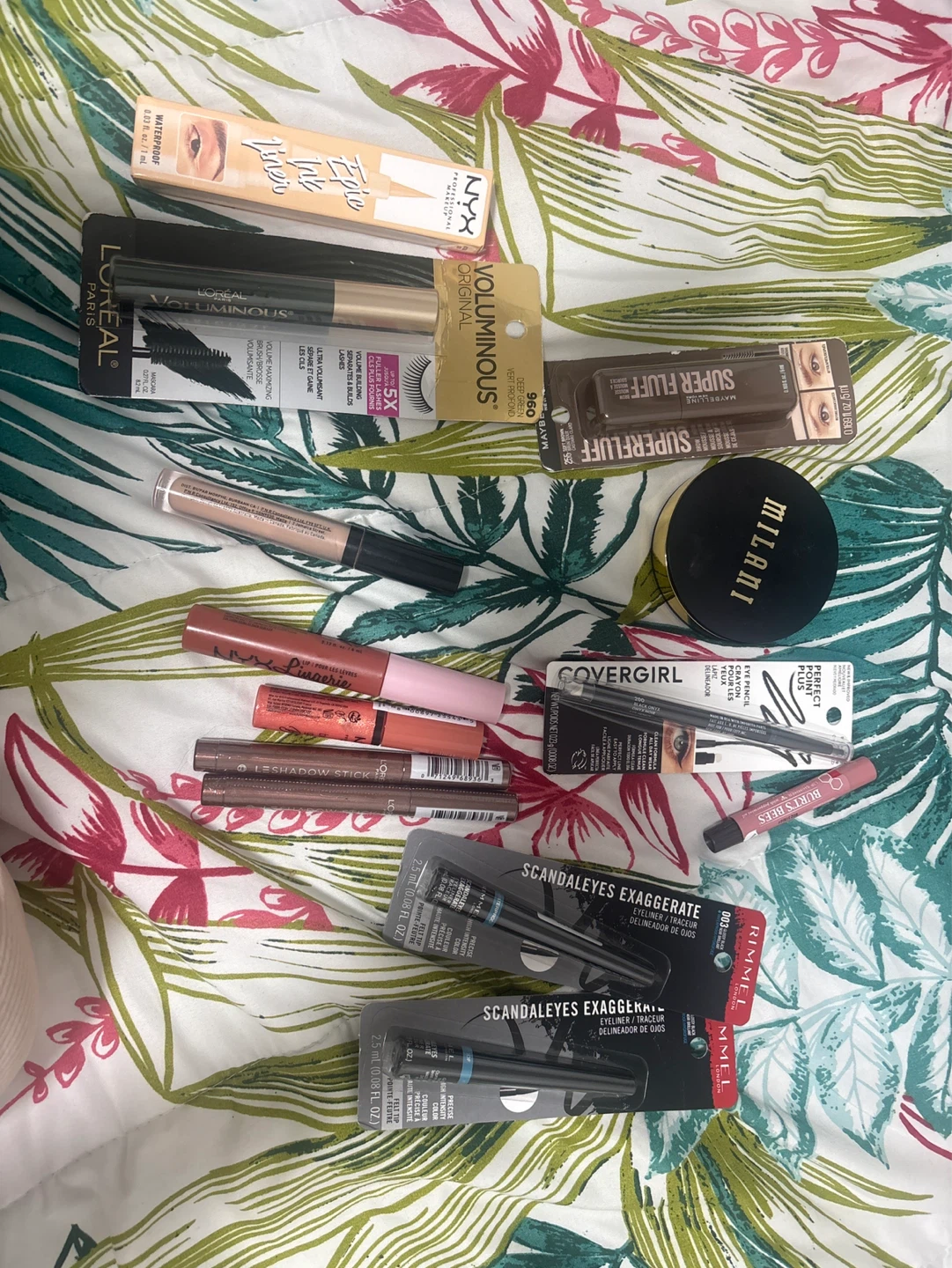 NYX, L'Oréal, Rimmel, Covergirl & Milani Makeup Bundle