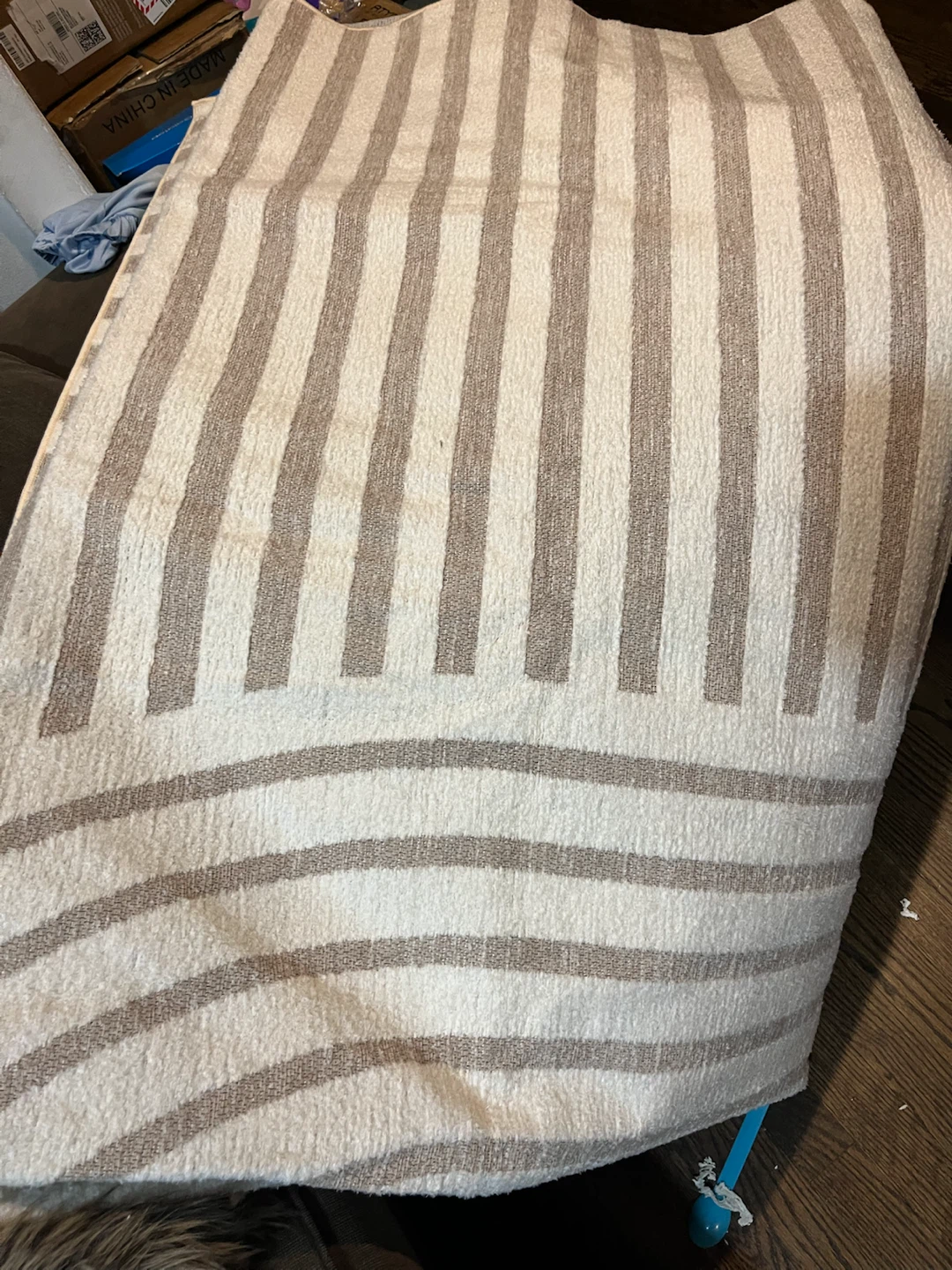 Striped Throw Blanket