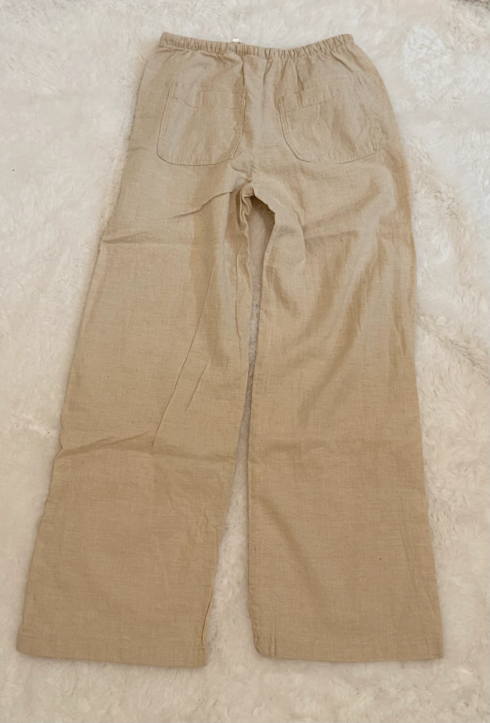 Women's Linen Blend Wide Leg Pants - photo 2