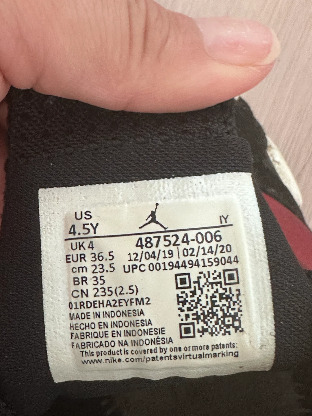 Air Jordan 14 XIV Retro Red Black Youth Size 4.5Y - photo 3