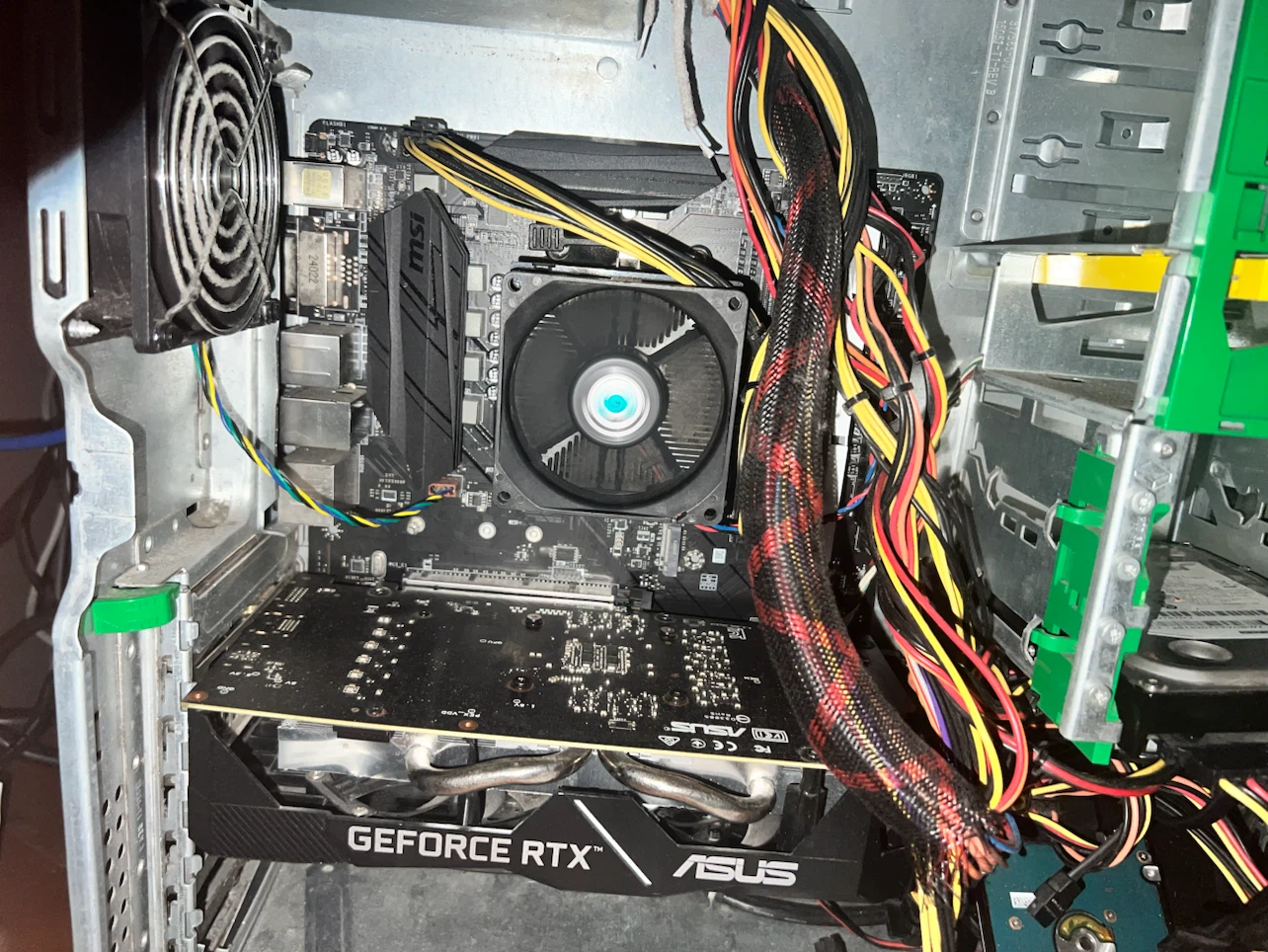 ASUS GeForce RTX Graphics Card and PC
