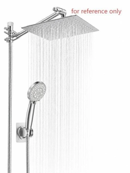 Rainfall Shower Head and Hand-held Shower Combo