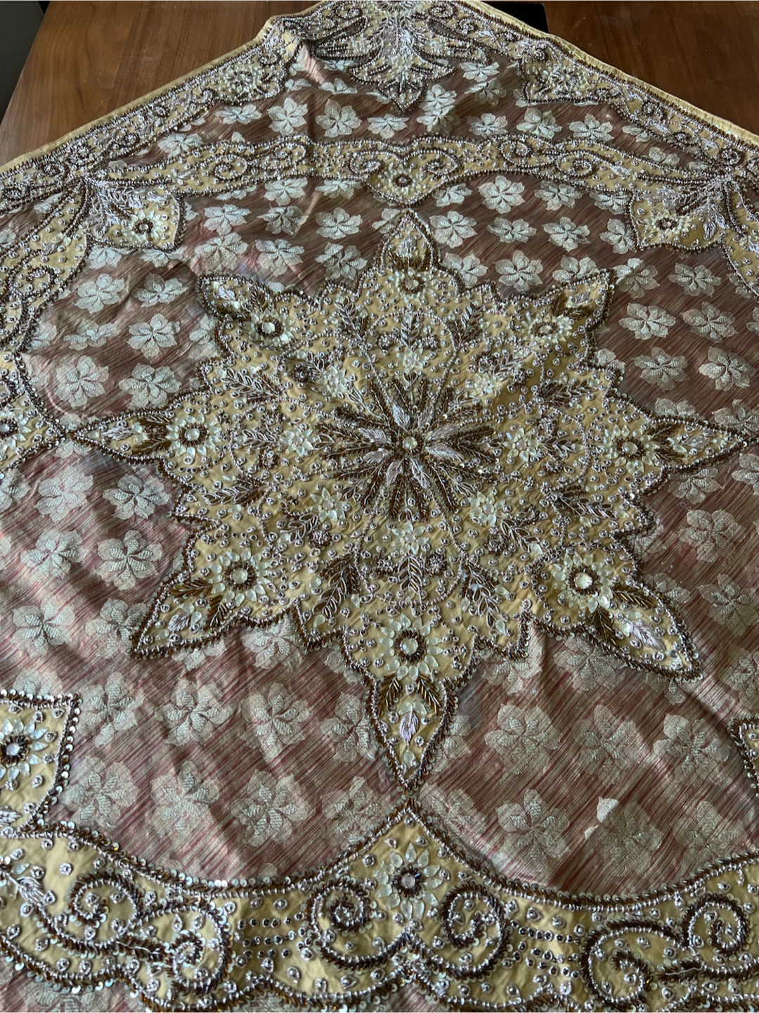 Embroidered Table Runner or Wall Hanging