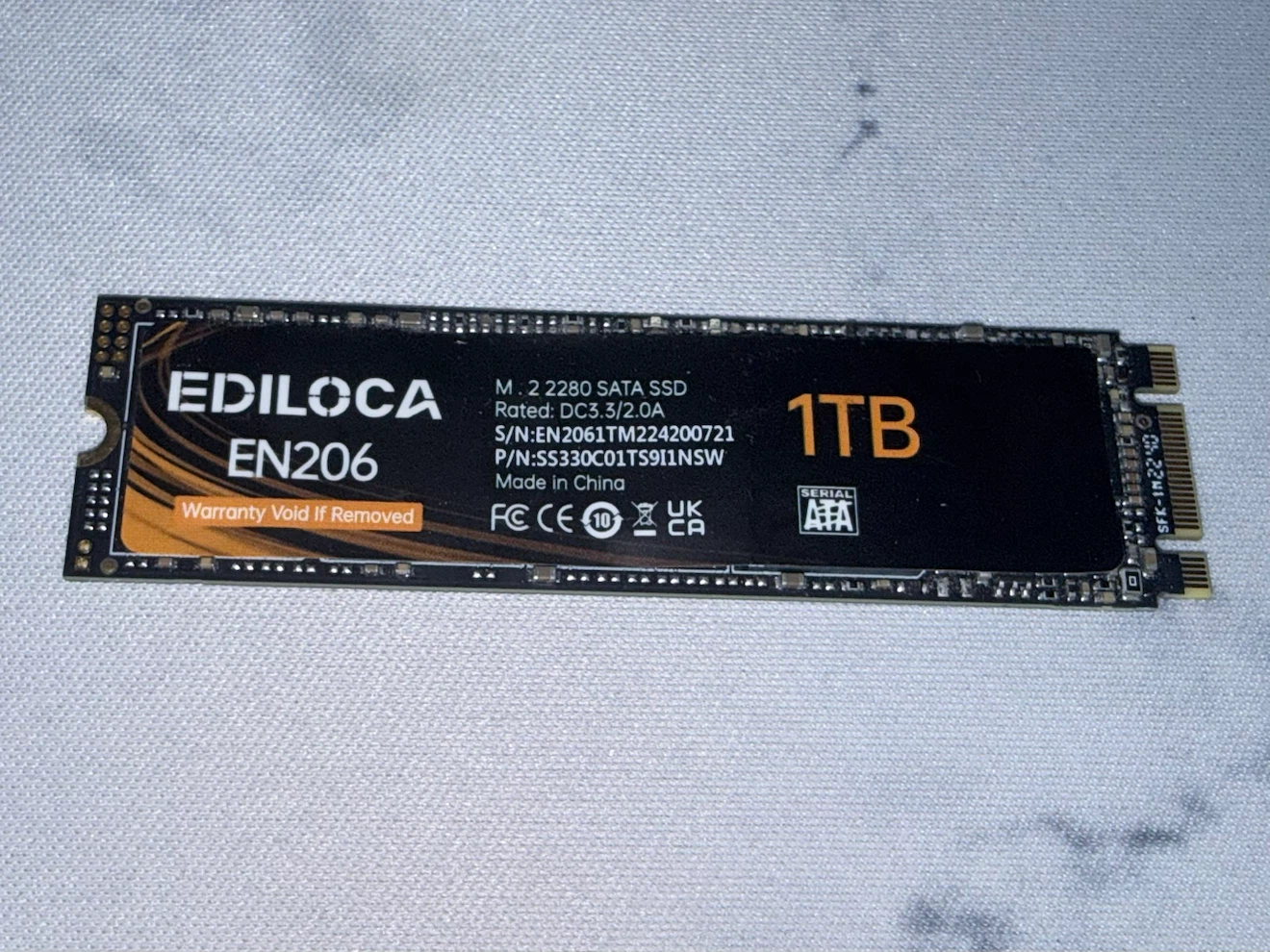 Ediloca EN206 1TB SSD M.2 SATA III