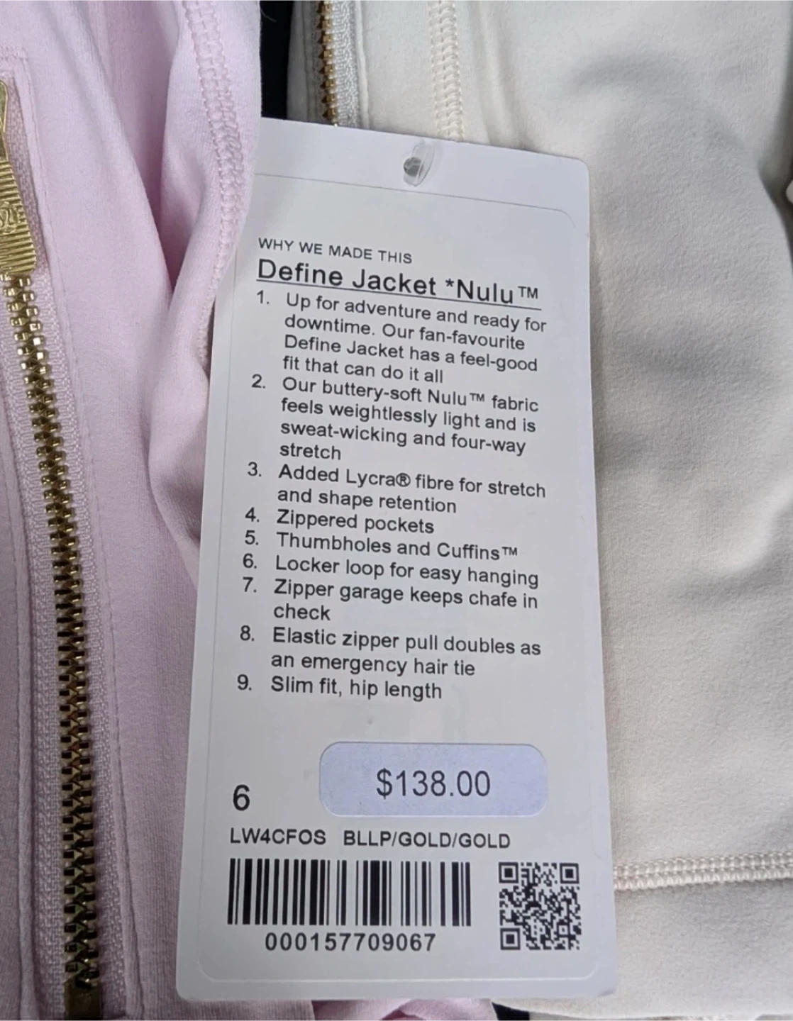 Lululemon Define Jacket - photo 2