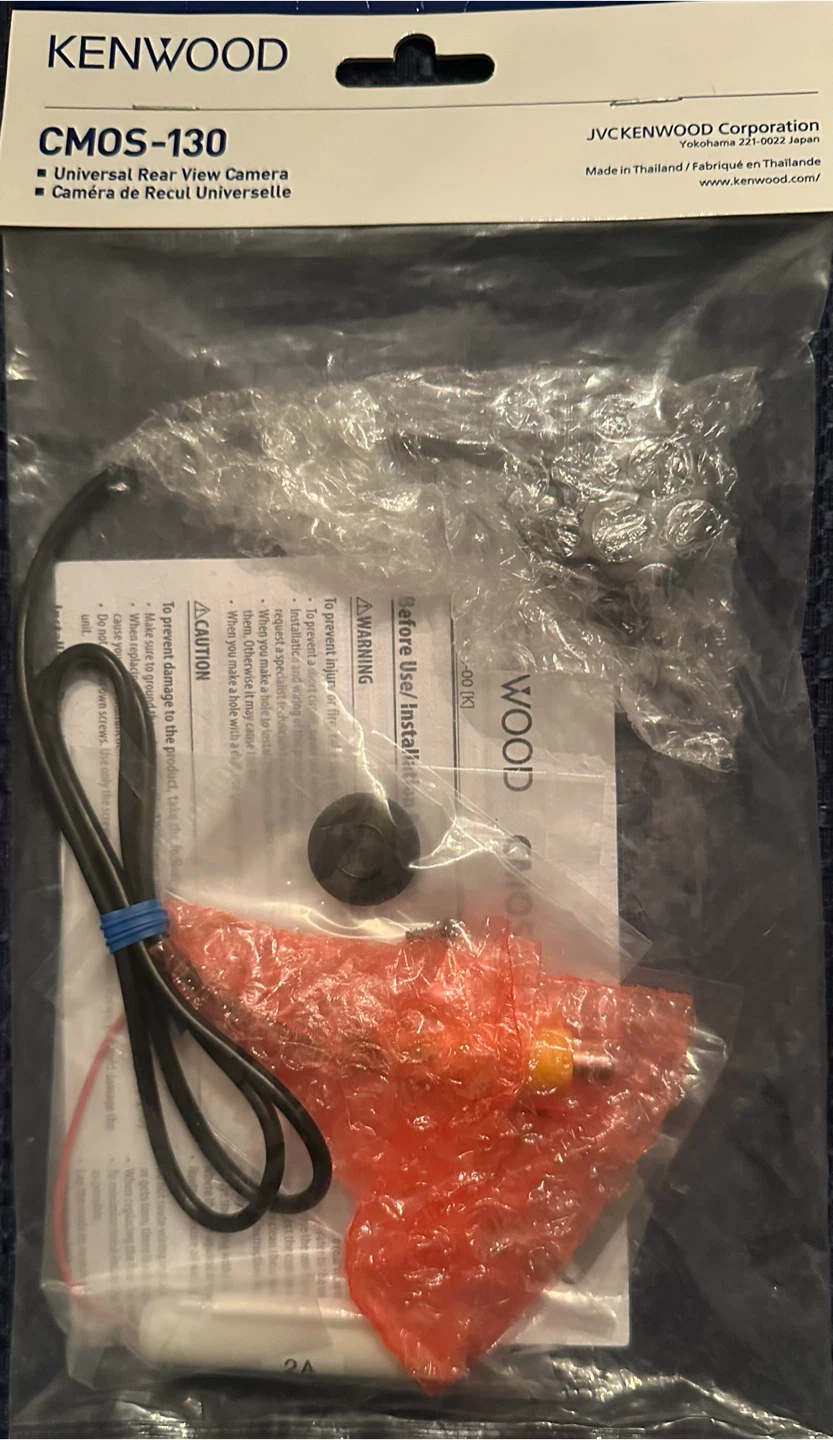 Kenwood Rearview Camera