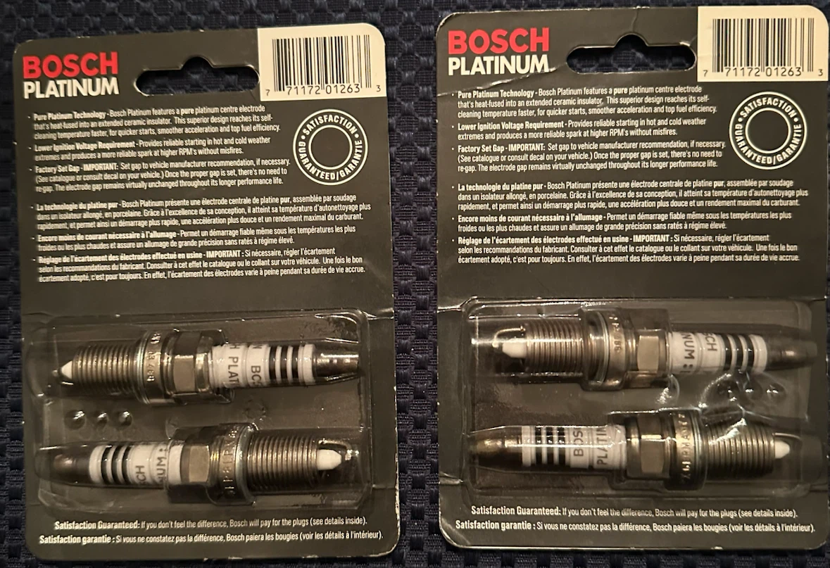Bosch Platinum spark plugs - photo 2