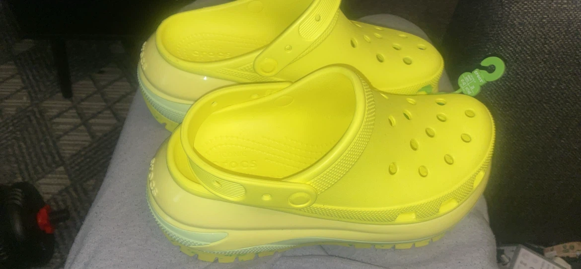 Crocs Yellow Clogs Size 9