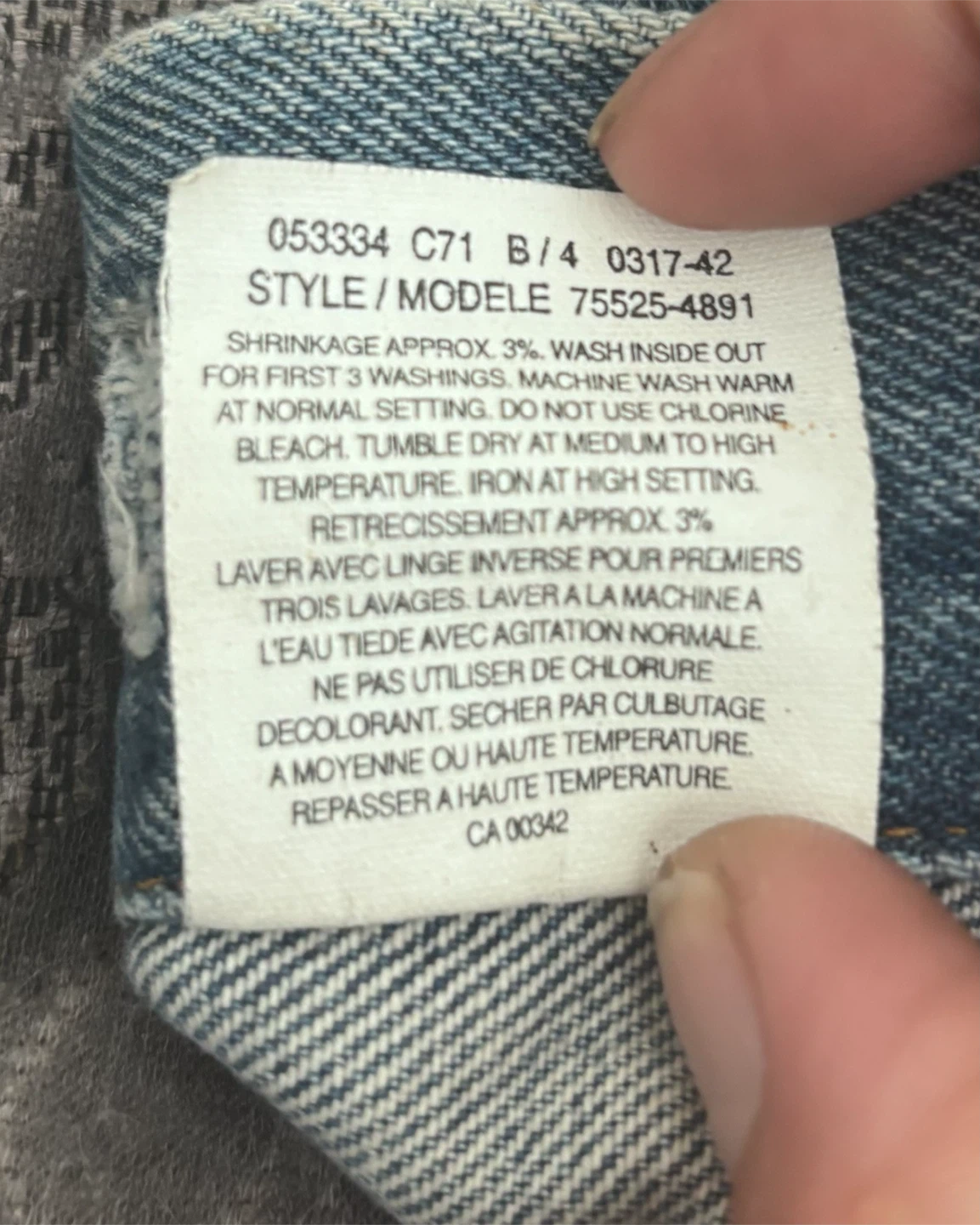 Levi's Denim Jacket XL - photo 3