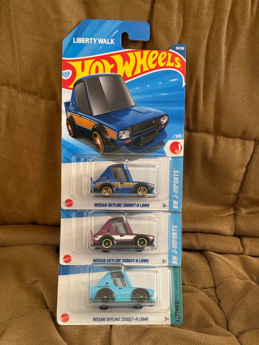 Hot Wheels Liberty Walk Nissan Skyline 2000GT-R LBWK Diecast Car