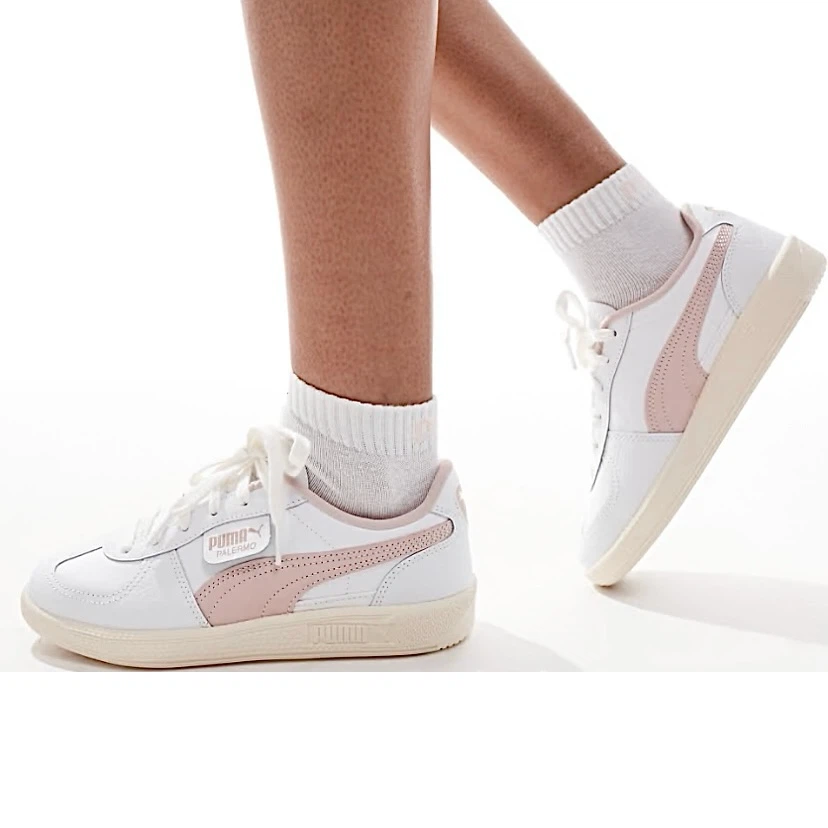 Puma Womens Sneakers Palermo FS Leather Running Shoes NEW