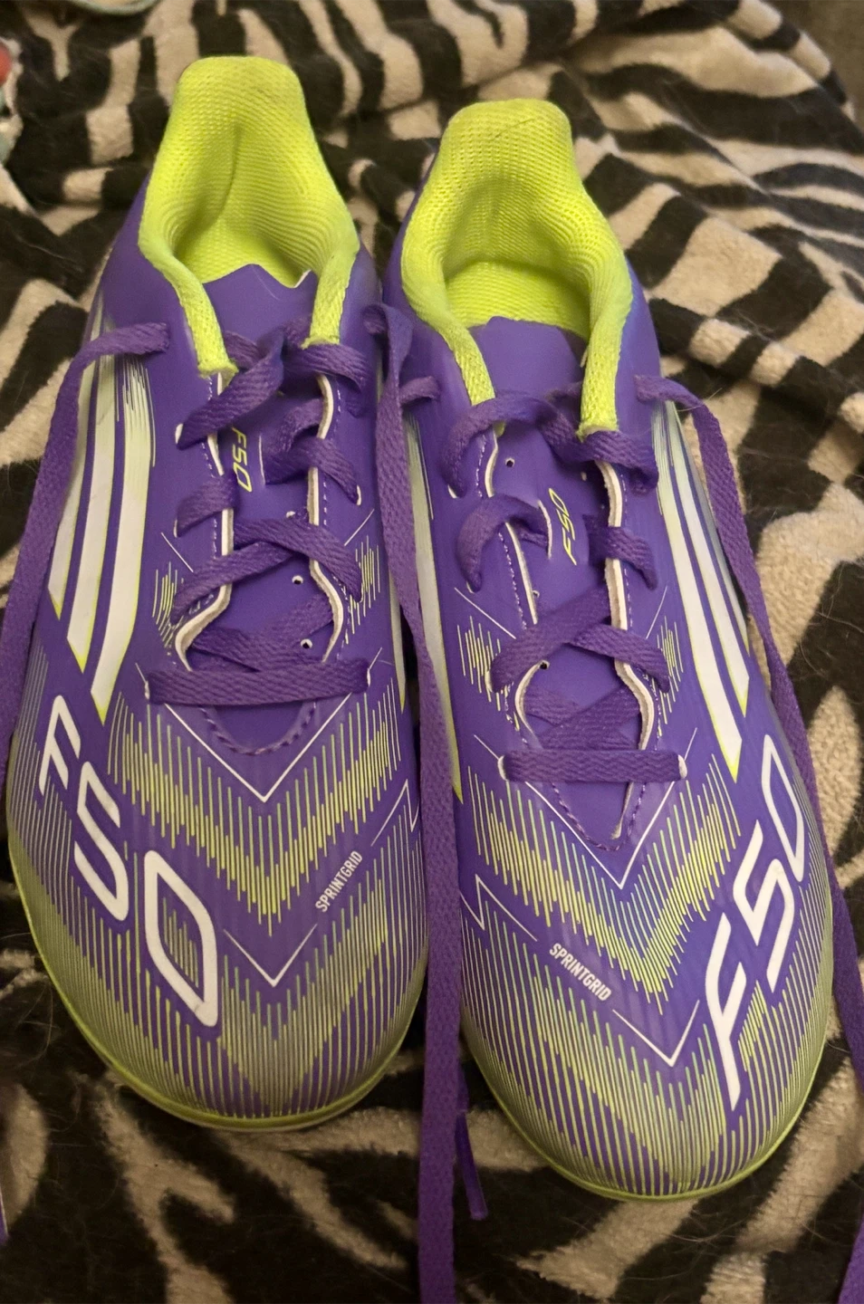 Adidas F50 Sprintgrid Soccer Cleats - Size 5