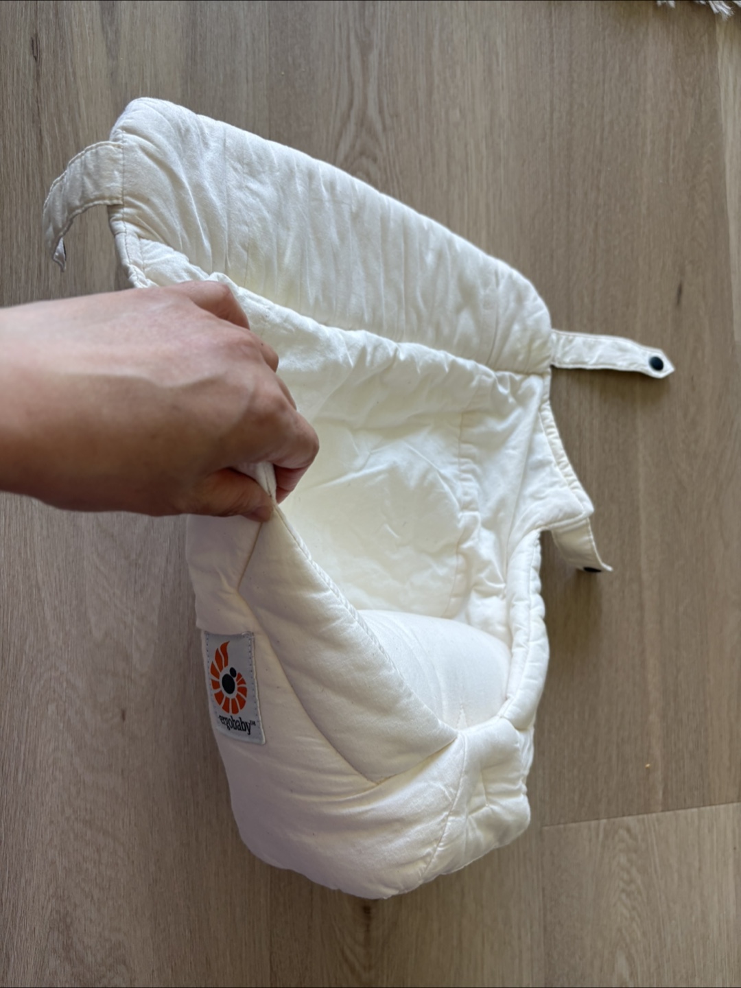 Ergobaby Infant Insert for Baby Carriers - Natural White