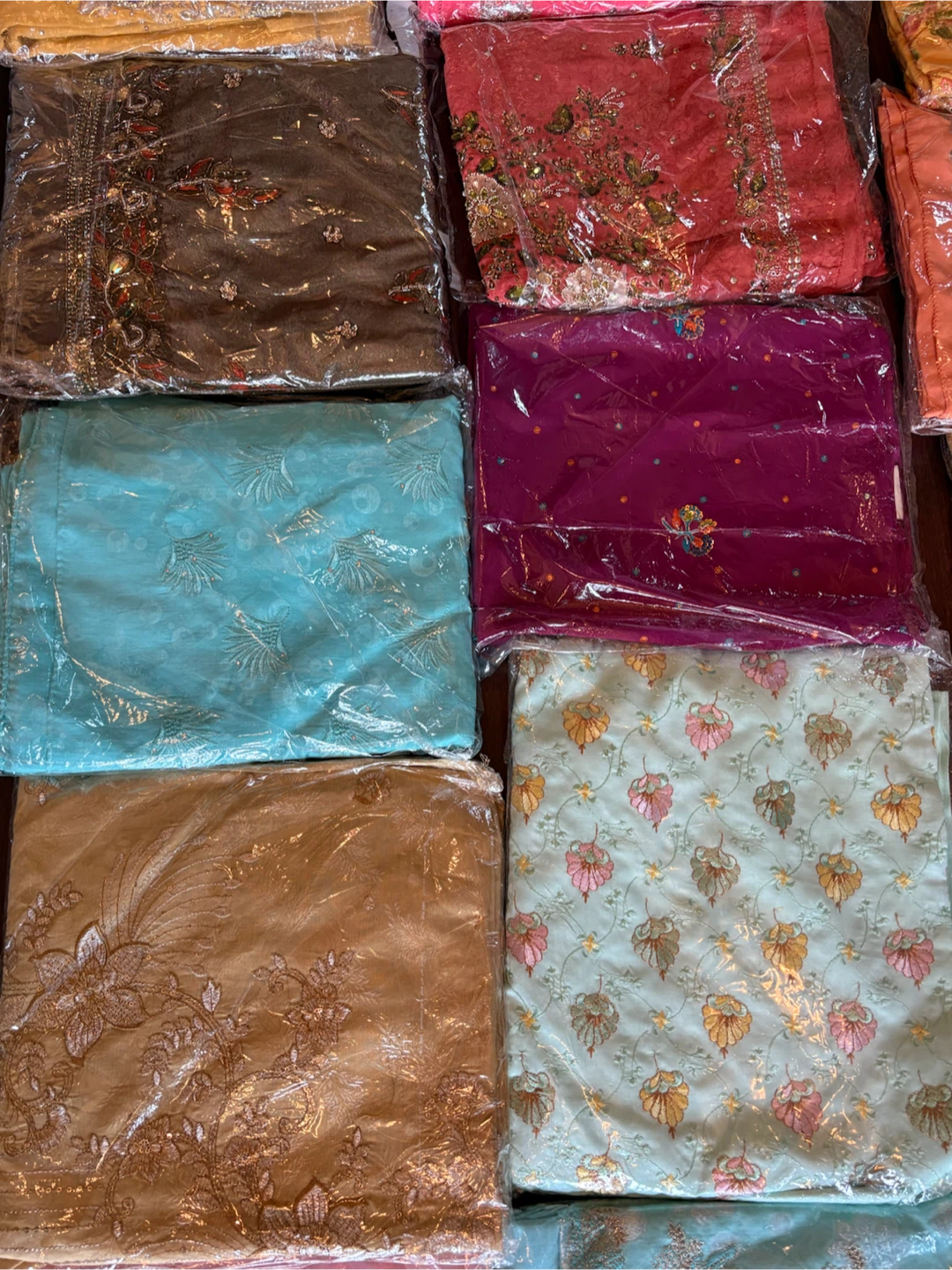 Assorted Embroidered Salwar Kameez Outfits
