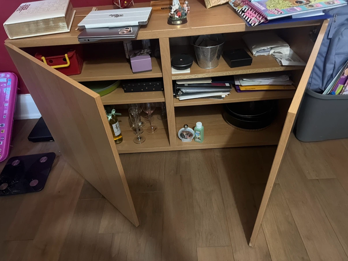 Wooden Storage Cabinet