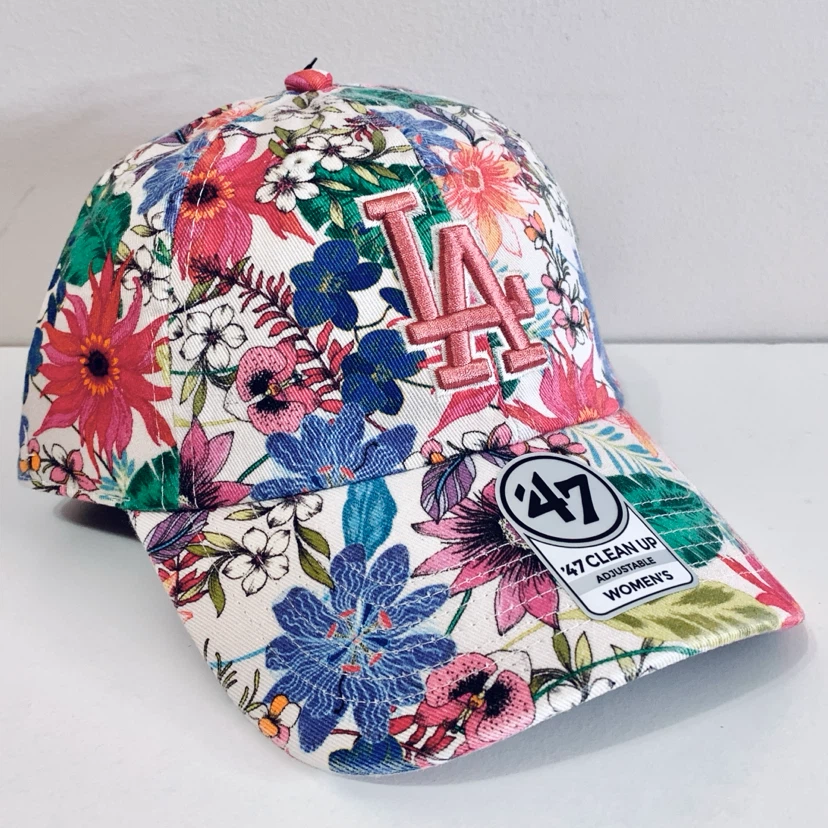 LA Baseball Cap ‘47 Brand Natural Pollinator Clean Up Hat NEW