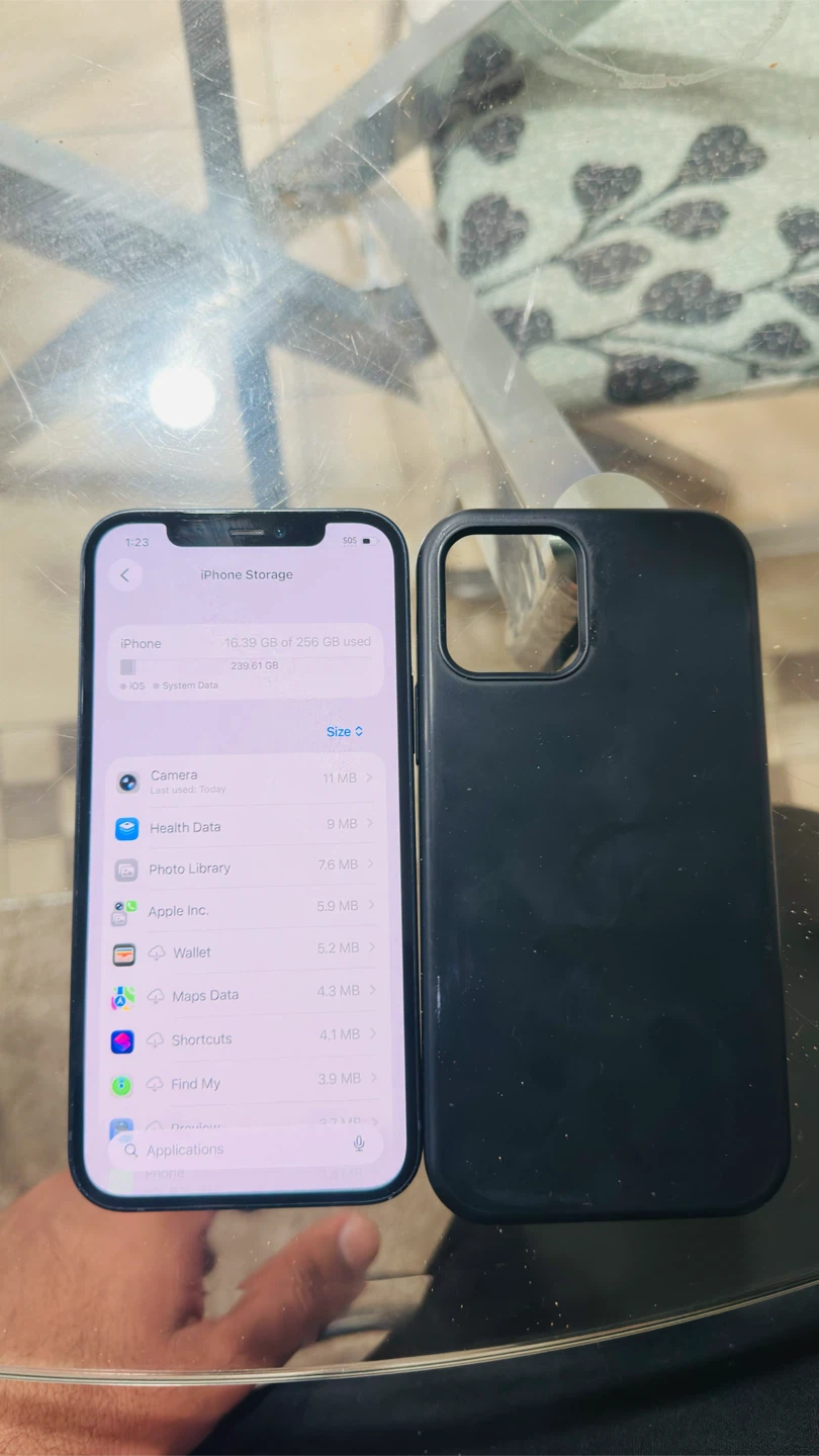 Apple iPhone 12  (256GB) with Black Case - photo 4