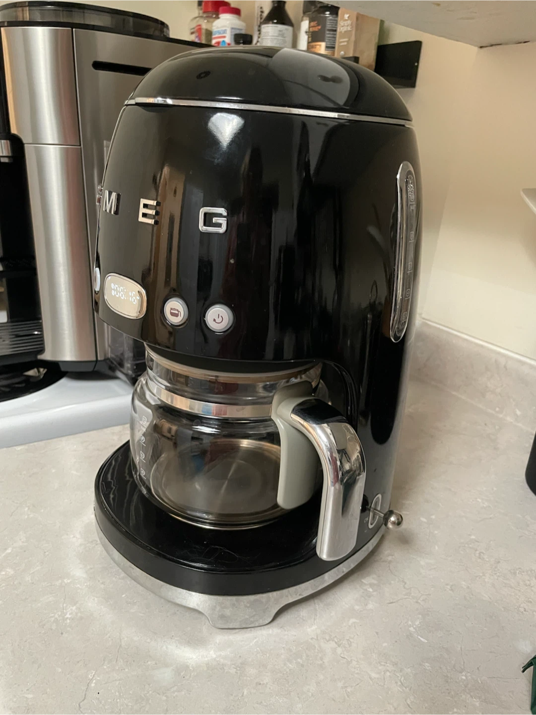 Smeg Black Drip Coffee Maker - photo 2