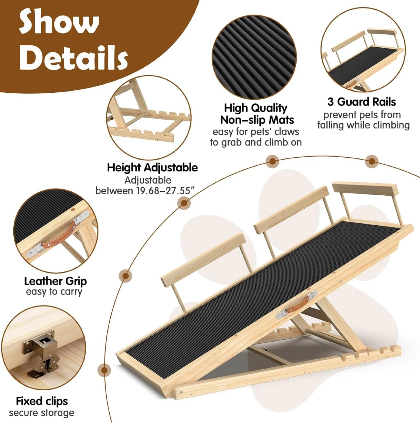 XiaZ Dog Ramp for Bed, Couch or Car BNIB - photo 3