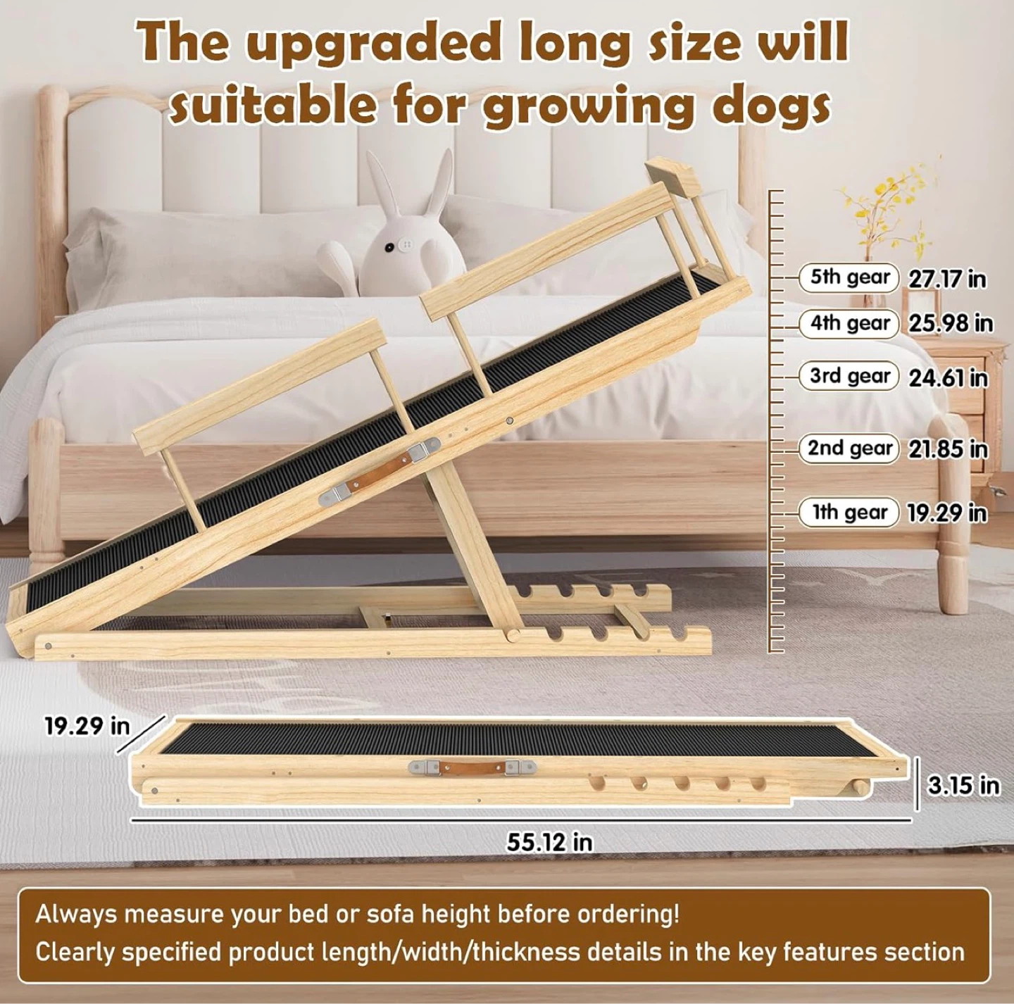 XiaZ Dog Ramp for Bed, Couch or Car BNIB - photo 2
