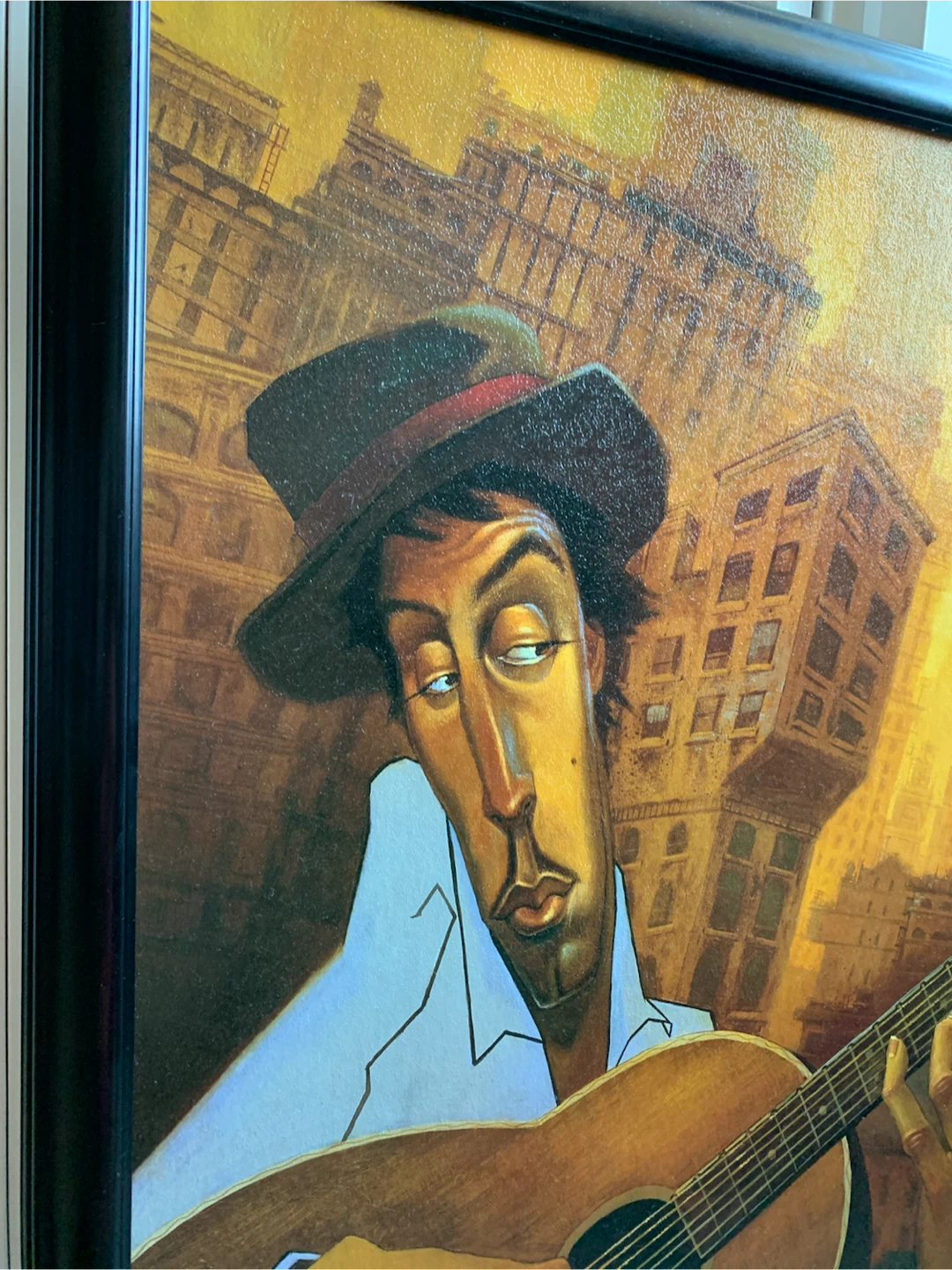 Large Wall Art -EL GUITARRISTA by JUSTIN BUA - photo 3