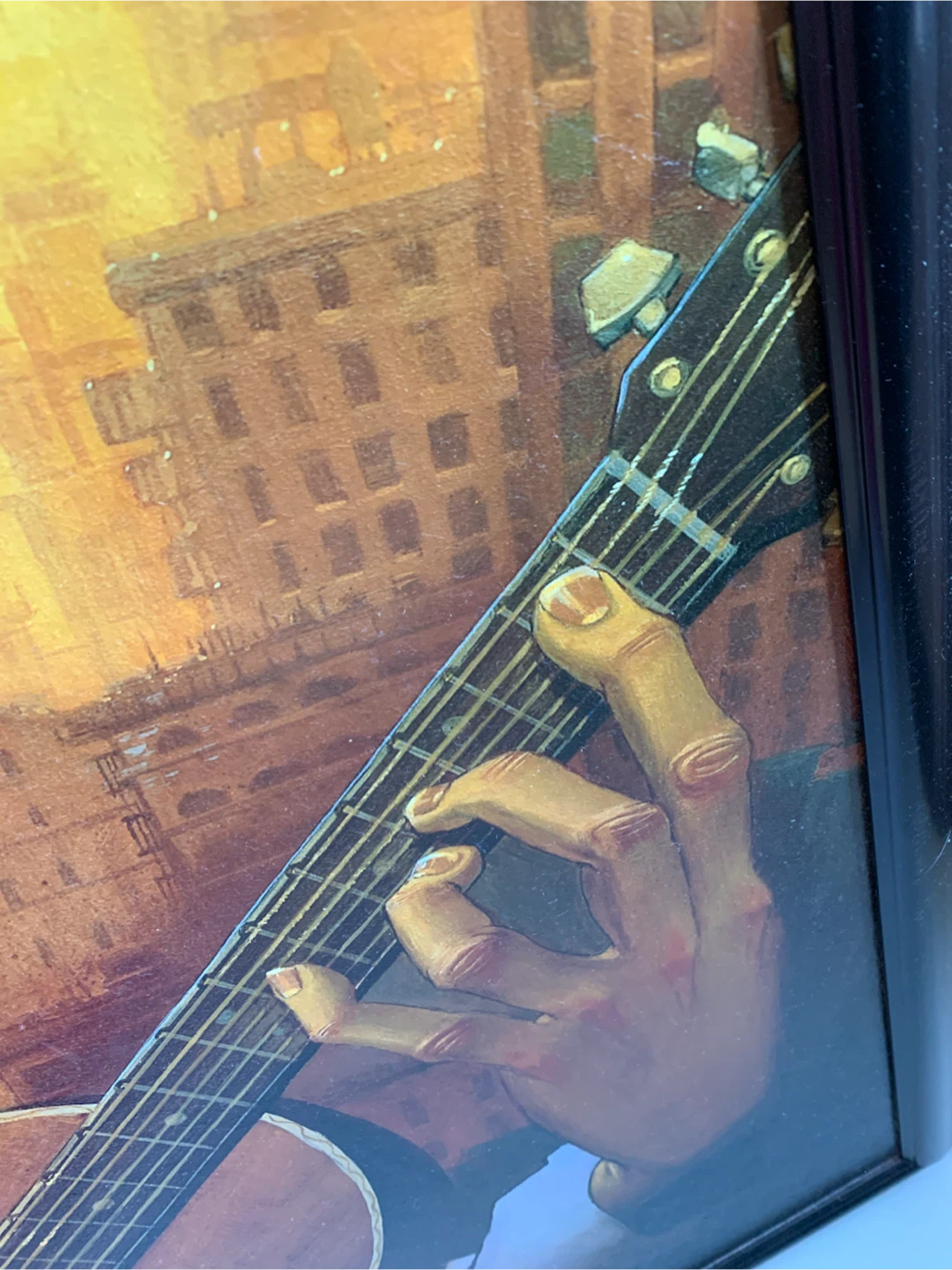 Large Wall Art -EL GUITARRISTA by JUSTIN BUA - photo 5