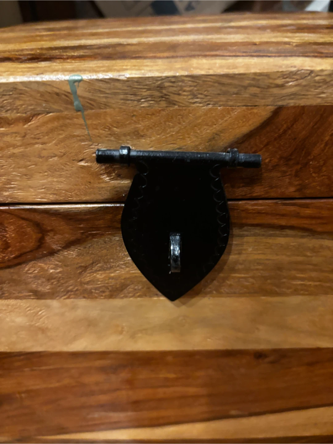 Wooden Storage Chest Trunk - photo 2