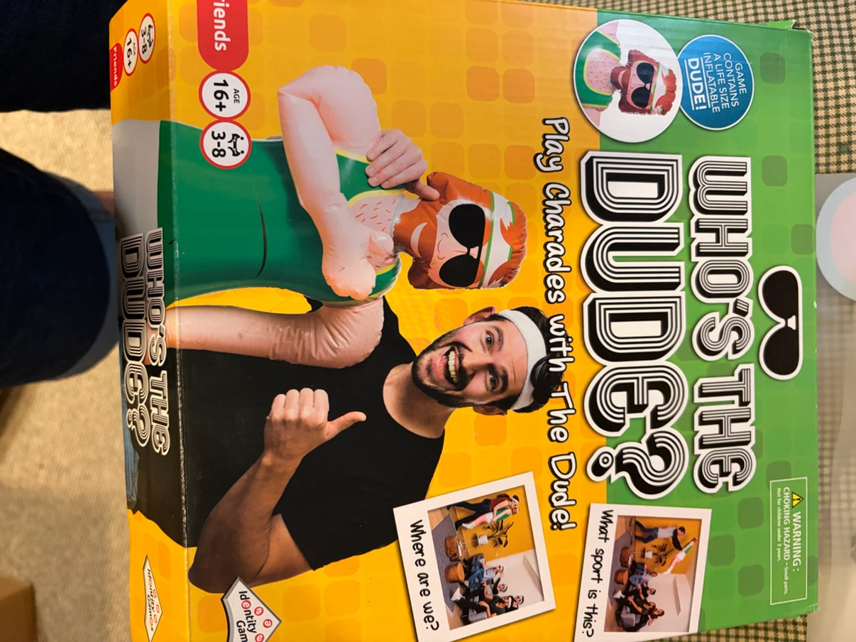 Who's The Dude? Charades Game